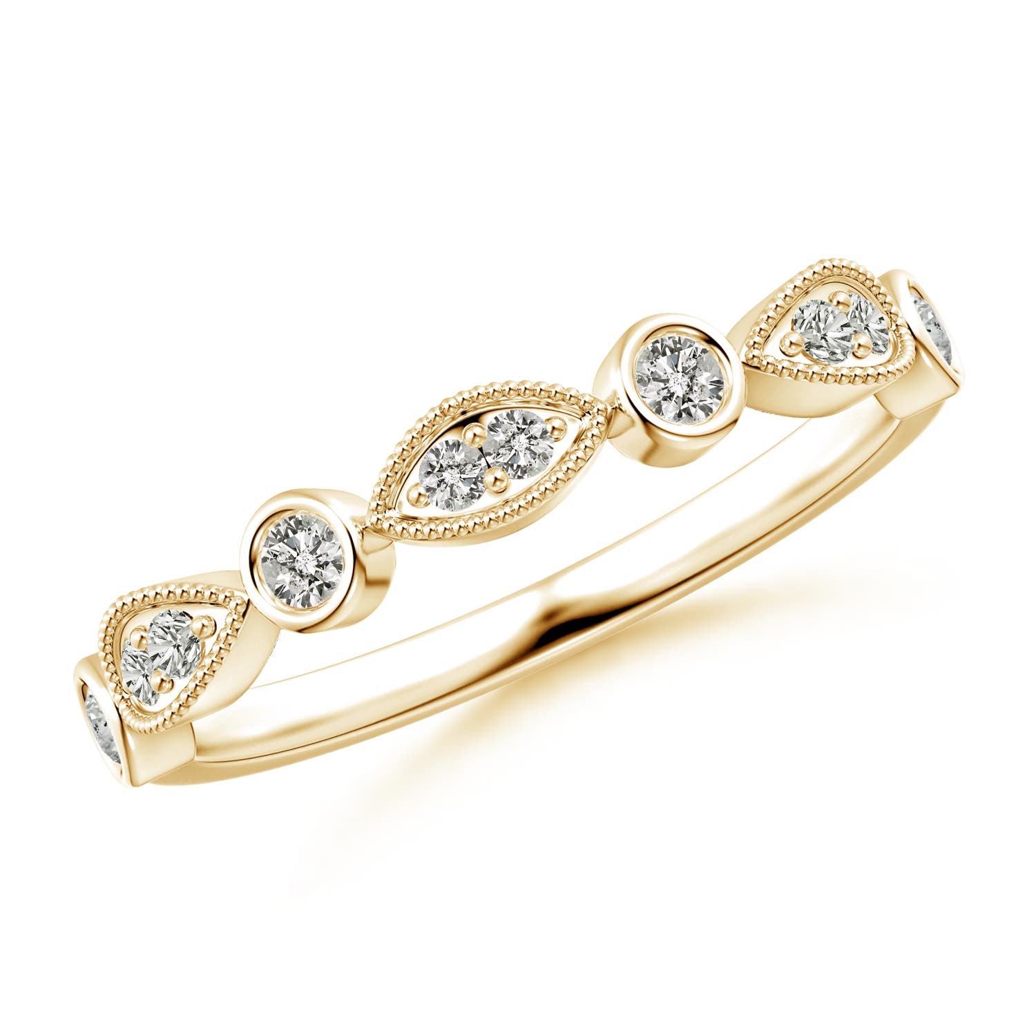 K, I3 / 0.21 CT / 14 KT Yellow Gold