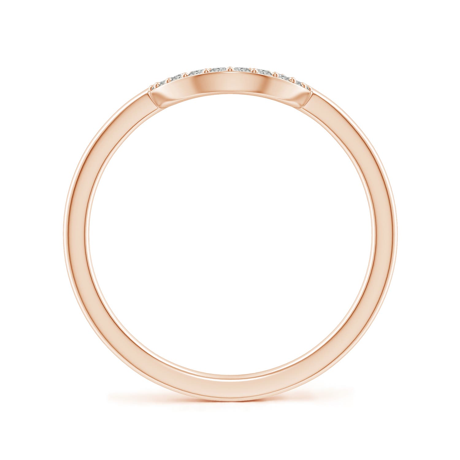 K, I3 / 0.08 CT / 14 KT Rose Gold