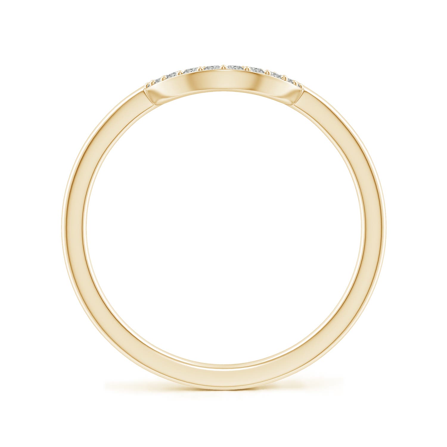 K, I3 / 0.08 CT / 14 KT Yellow Gold