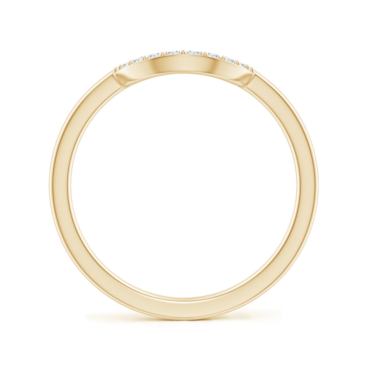 G, VS2 / 0.1 CT / 14 KT Yellow Gold