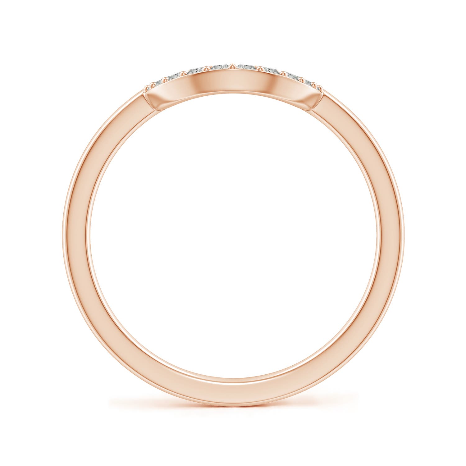 K, I3 / 0.1 CT / 14 KT Rose Gold