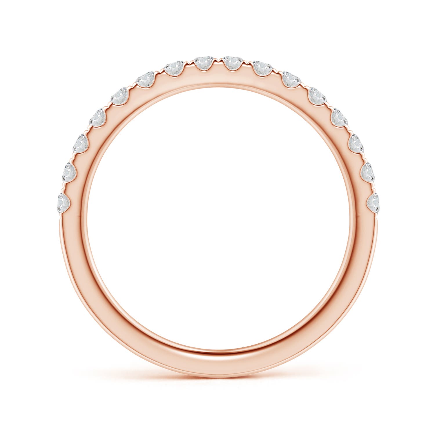 H, SI2 / 0.34 CT / 14 KT Rose Gold