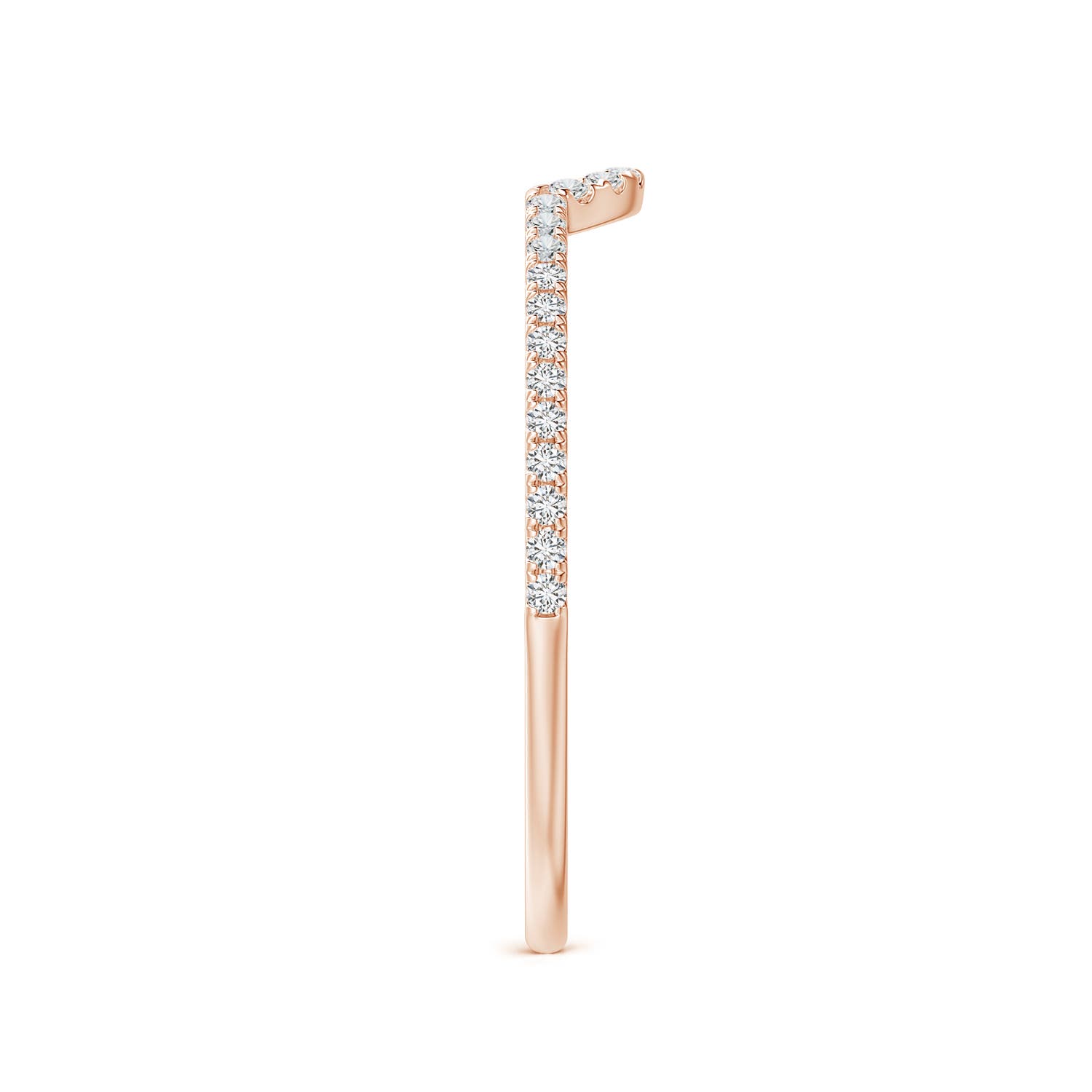 H, SI2 / 0.15 CT / 14 KT Rose Gold