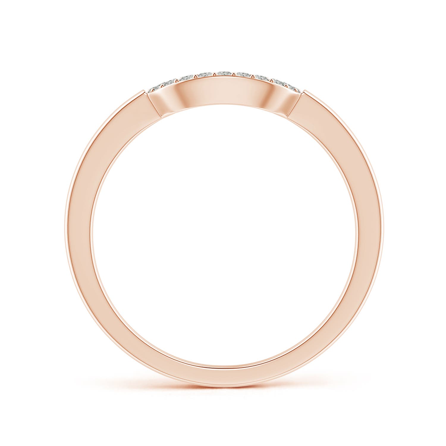 K, I3 / 0.07 CT / 14 KT Rose Gold