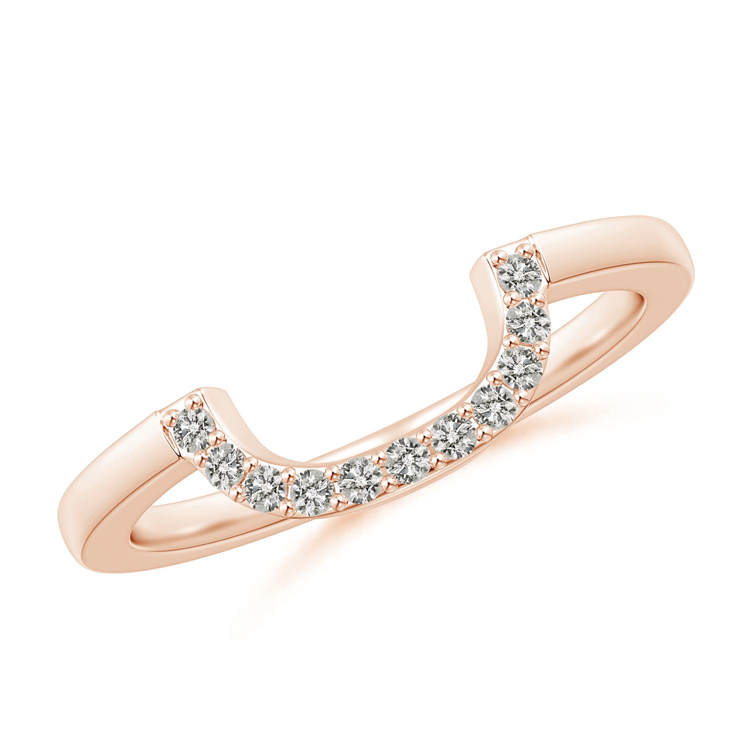 K, I3 / 0.09 CT / 14 KT Rose Gold