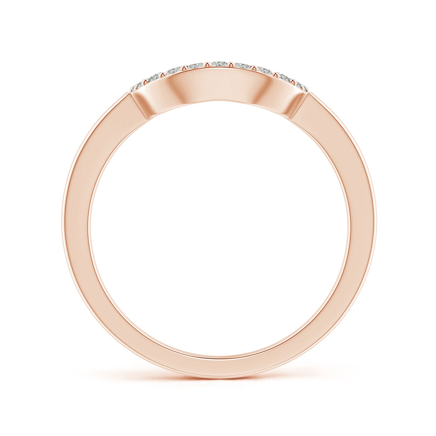 K, I3 / 0.09 CT / 14 KT Rose Gold