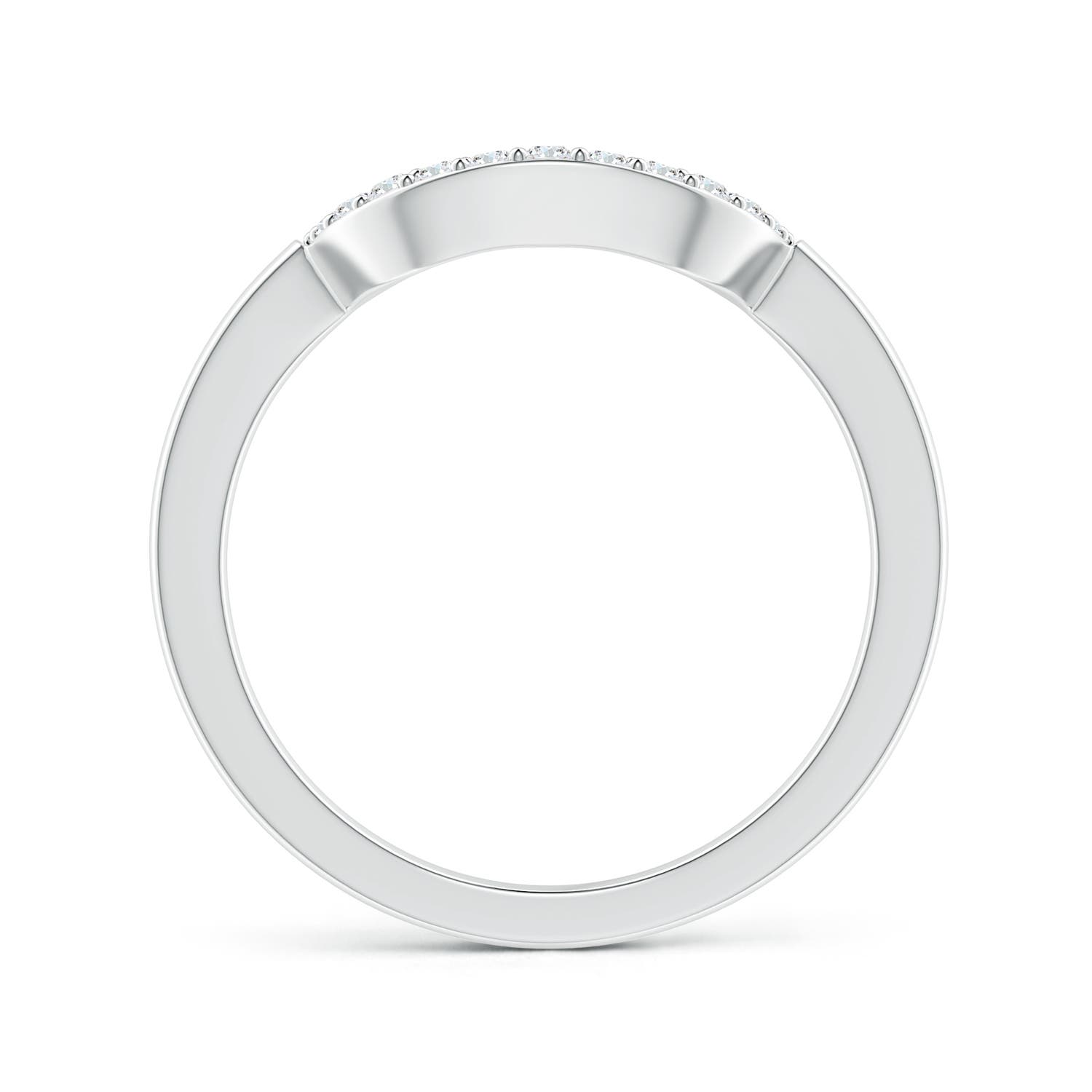 G, VS2 / 0.13 CT / 14 KT White Gold