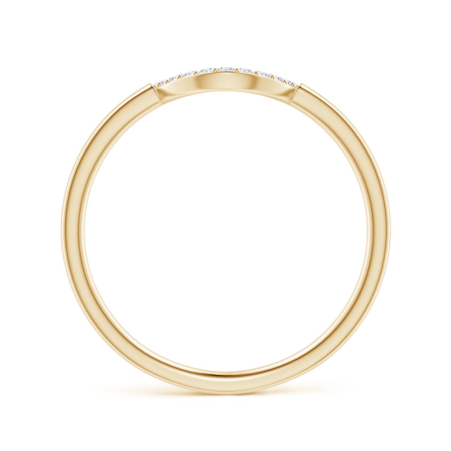 F-G, VS / 0.07 CT / 14 KT Yellow Gold