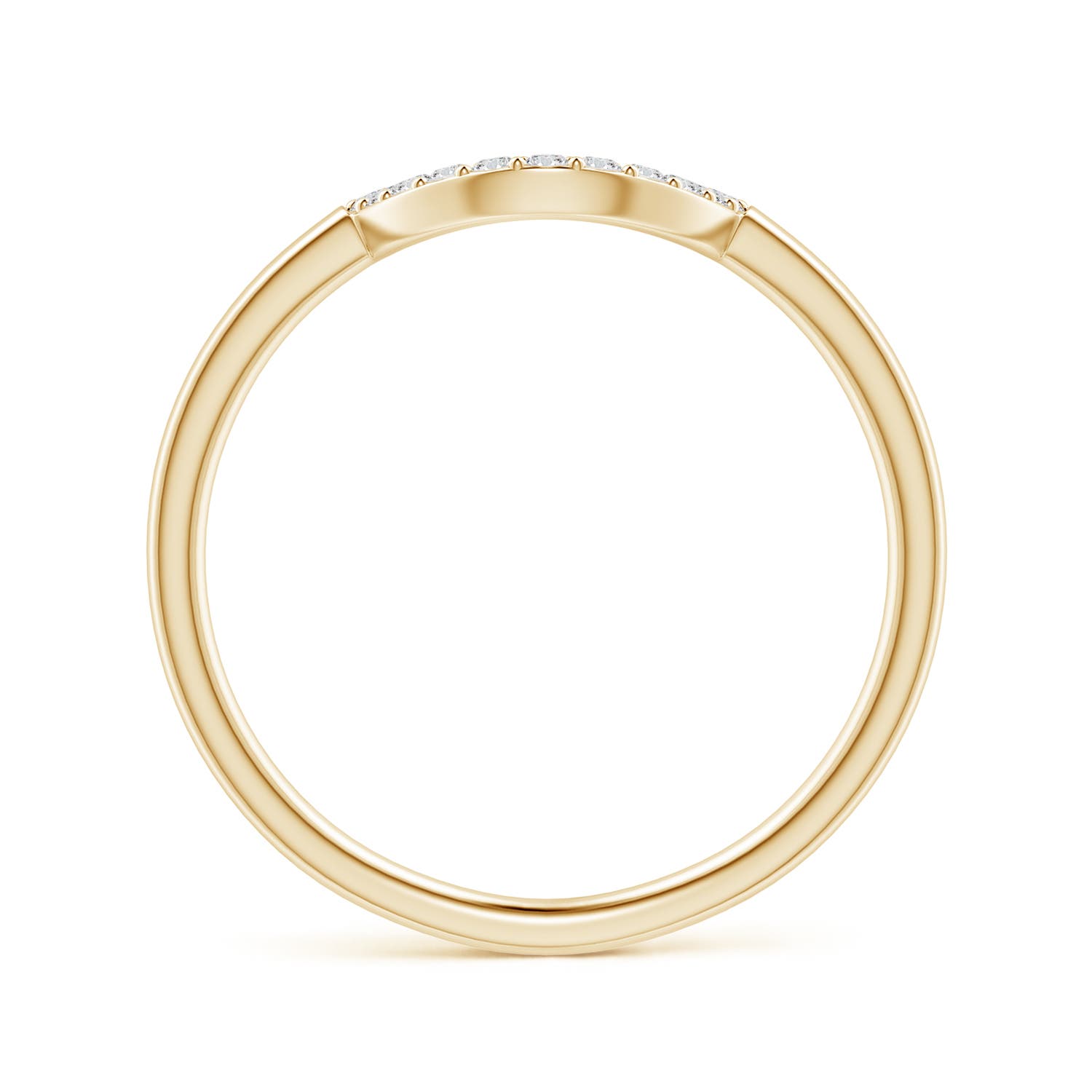 H, SI2 / 0.09 CT / 14 KT Yellow Gold