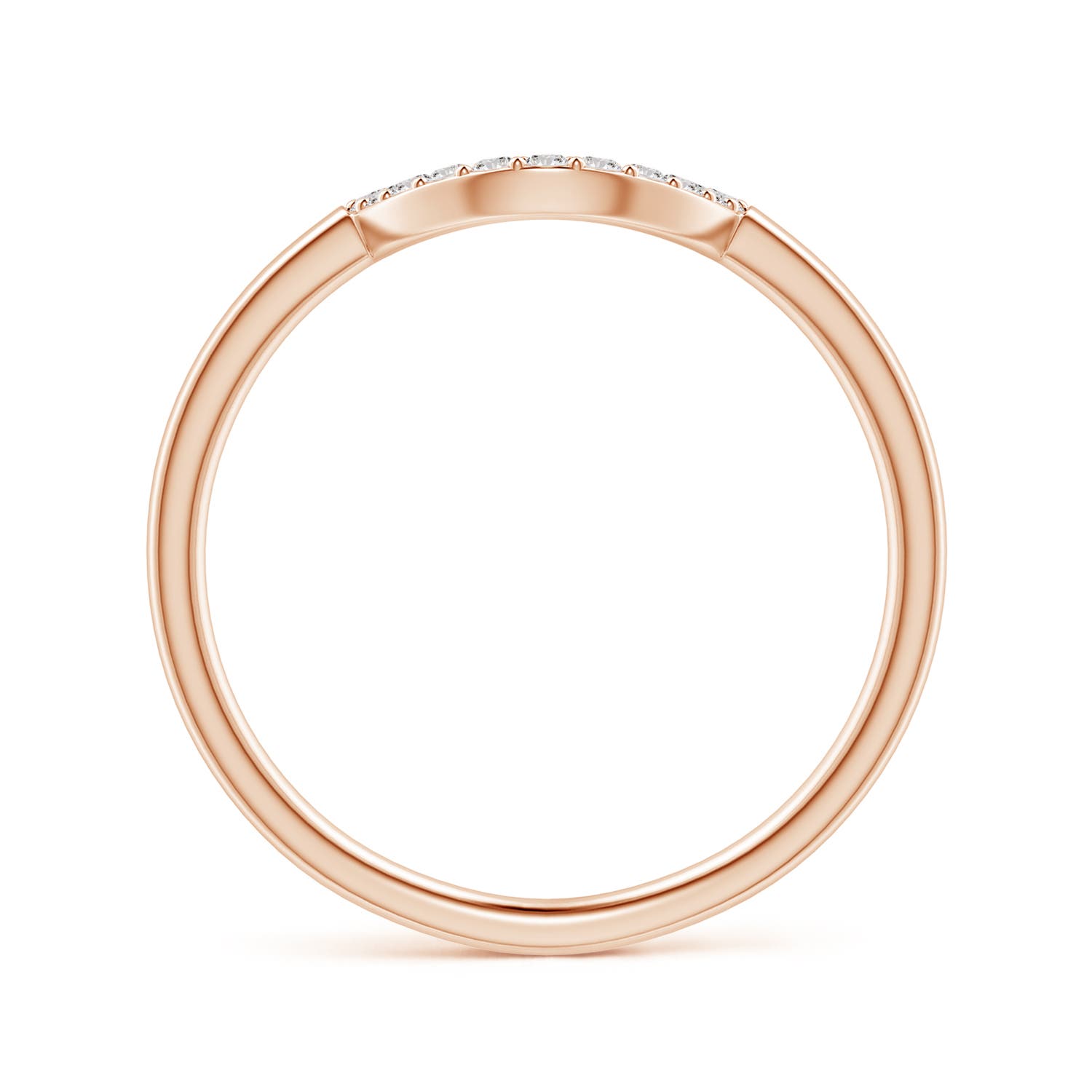 I-J, I1-I2 / 0.09 CT / 14 KT Rose Gold