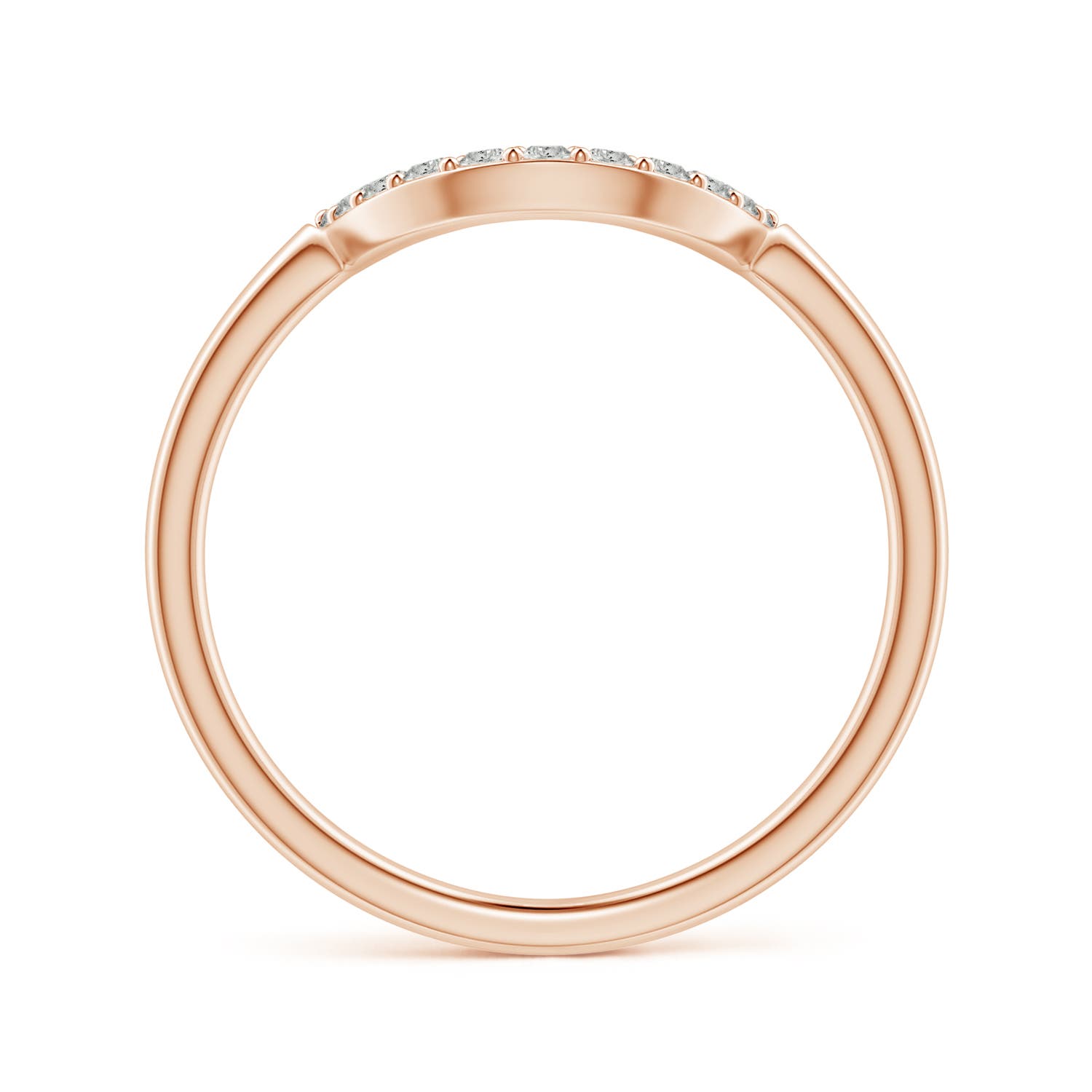 K, I3 / 0.11 CT / 14 KT Rose Gold