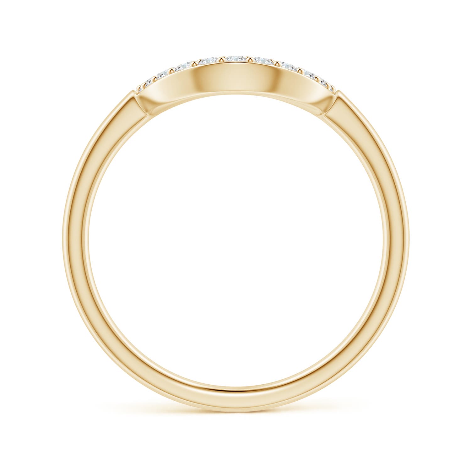 F-G, VS / 0.16 CT / 14 KT Yellow Gold