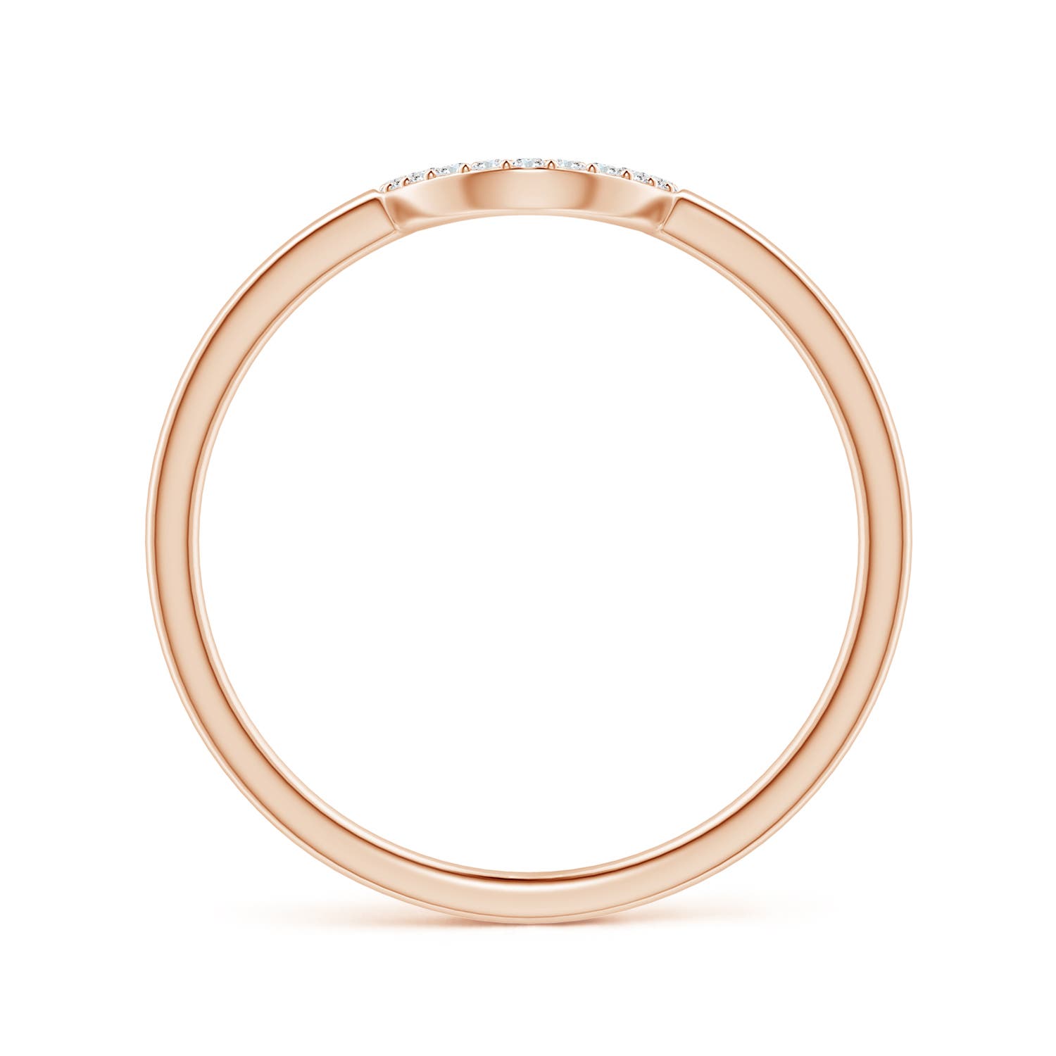 G, VS2 / 0.06 CT / 14 KT Rose Gold