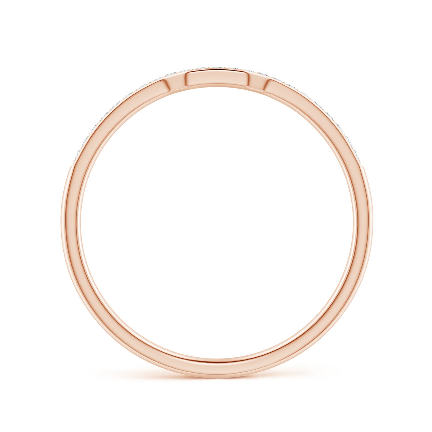 G, VS2 / 0.09 CT / 14 KT Rose Gold