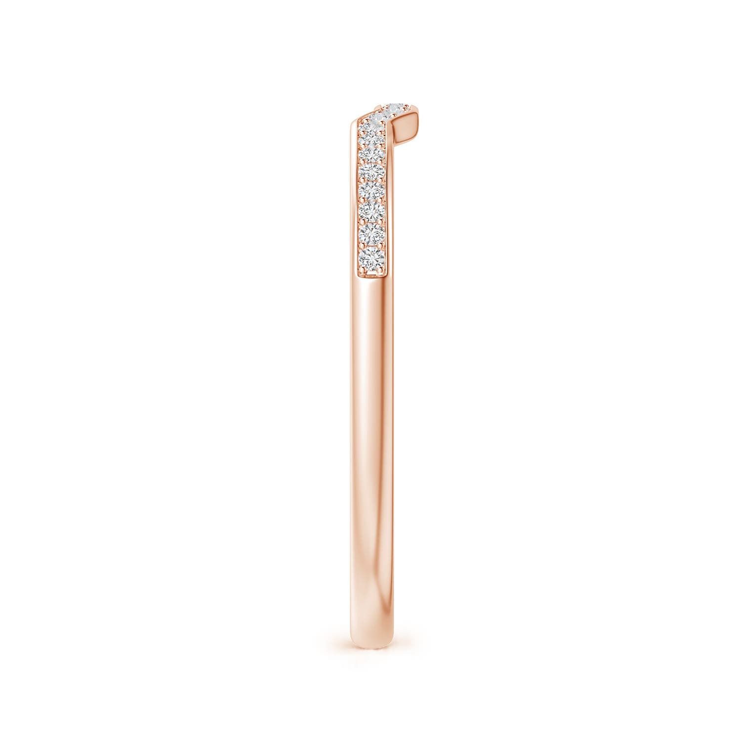 H, SI2 / 0.09 CT / 14 KT Rose Gold