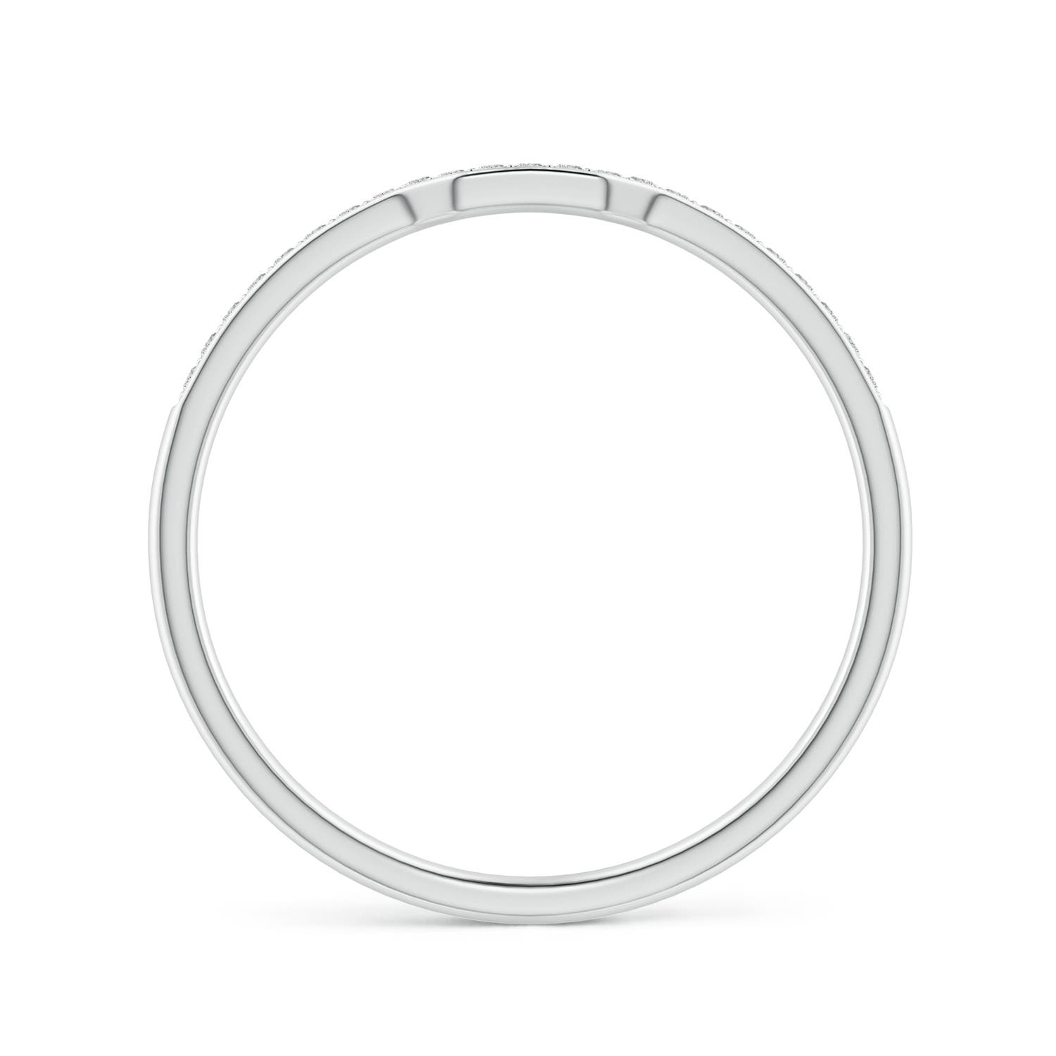 K, I3 / 0.09 CT / 14 KT White Gold