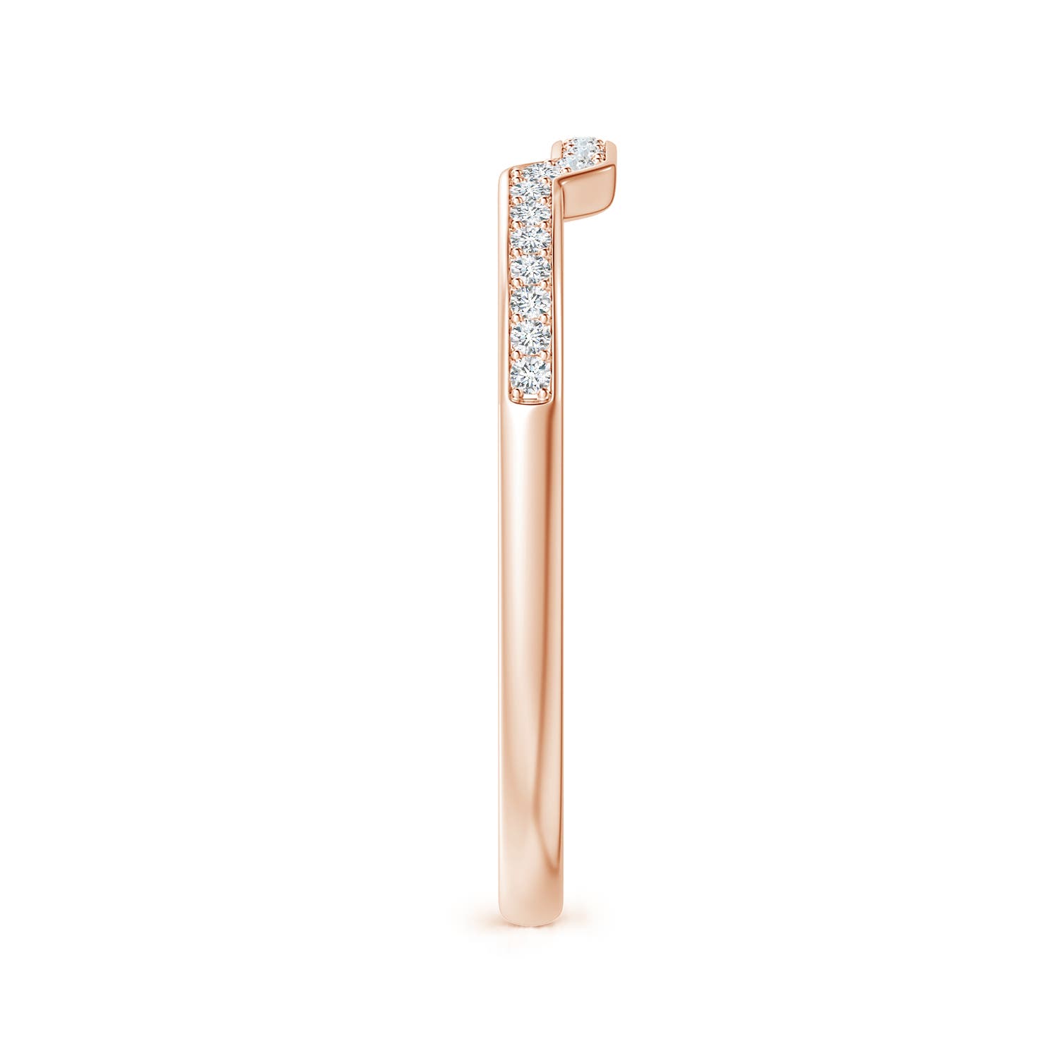 F-G, VS / 0.12 CT / 14 KT Rose Gold