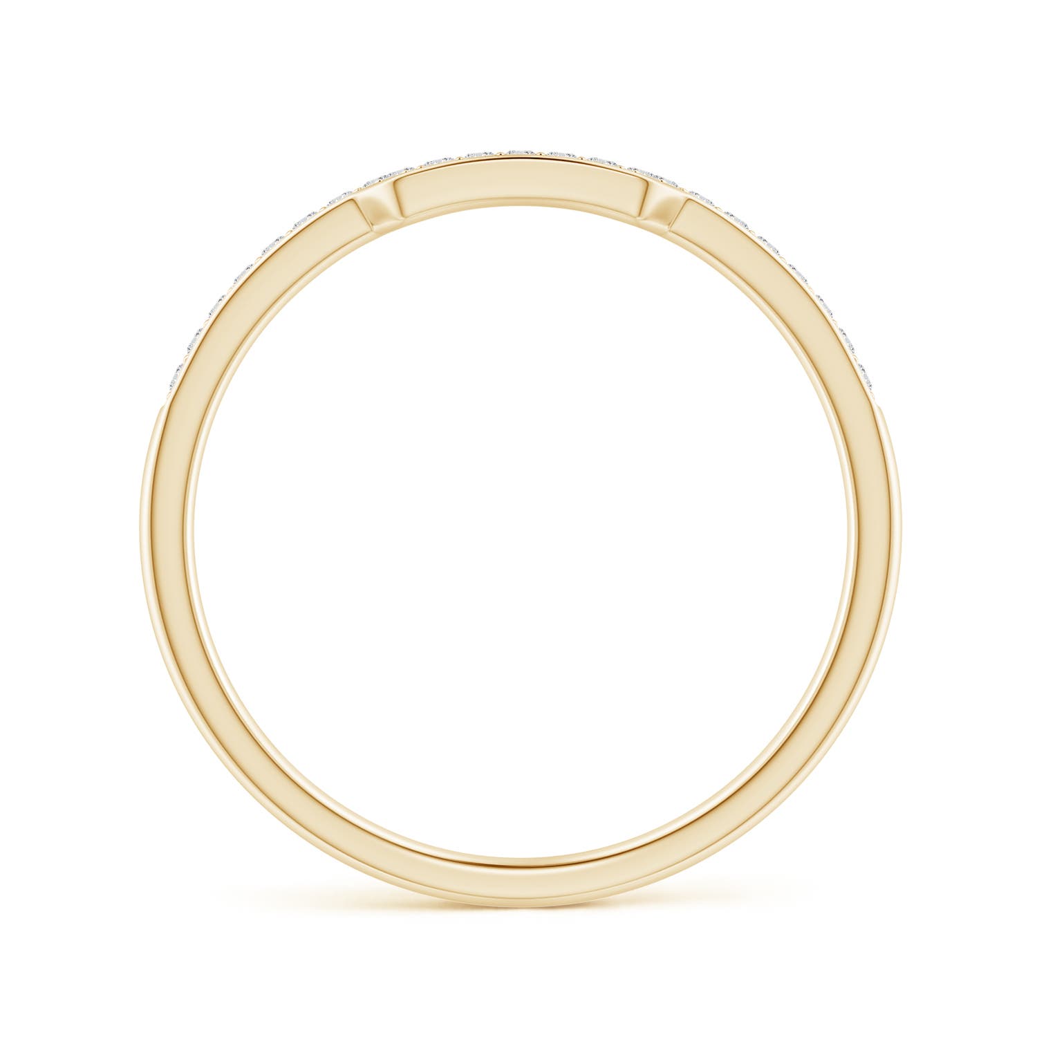 H, SI2 / 0.12 CT / 14 KT Yellow Gold