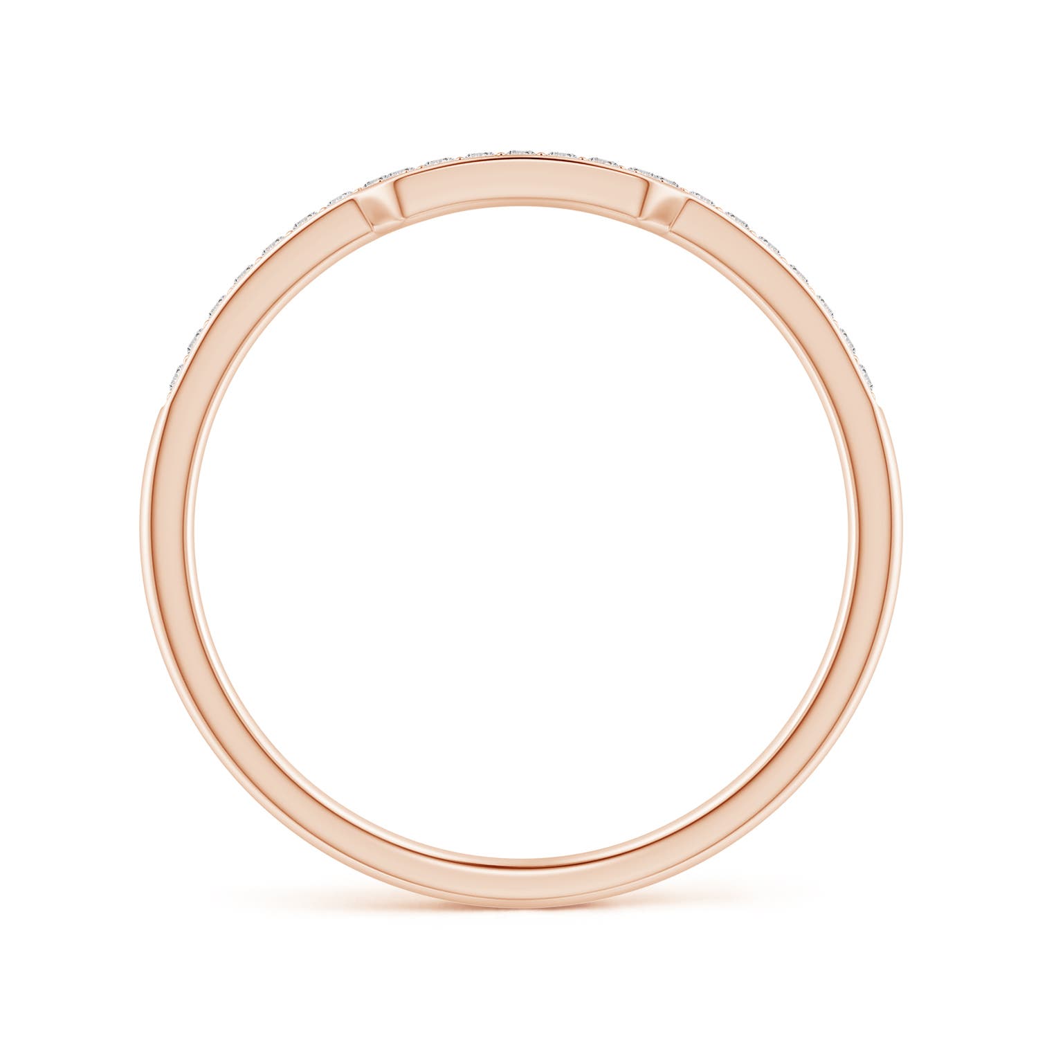 I-J, I1-I2 / 0.12 CT / 14 KT Rose Gold