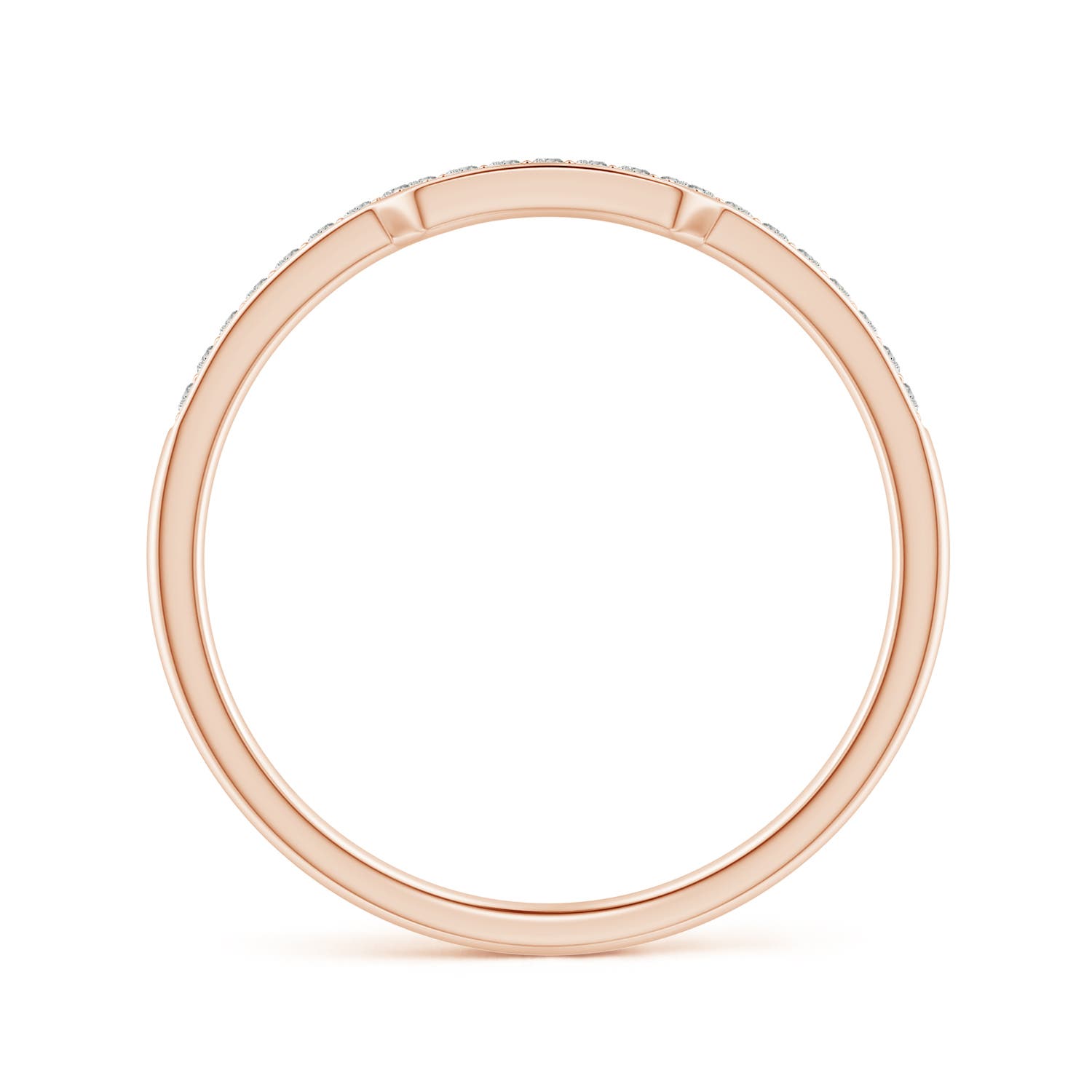 K, I3 / 0.12 CT / 14 KT Rose Gold