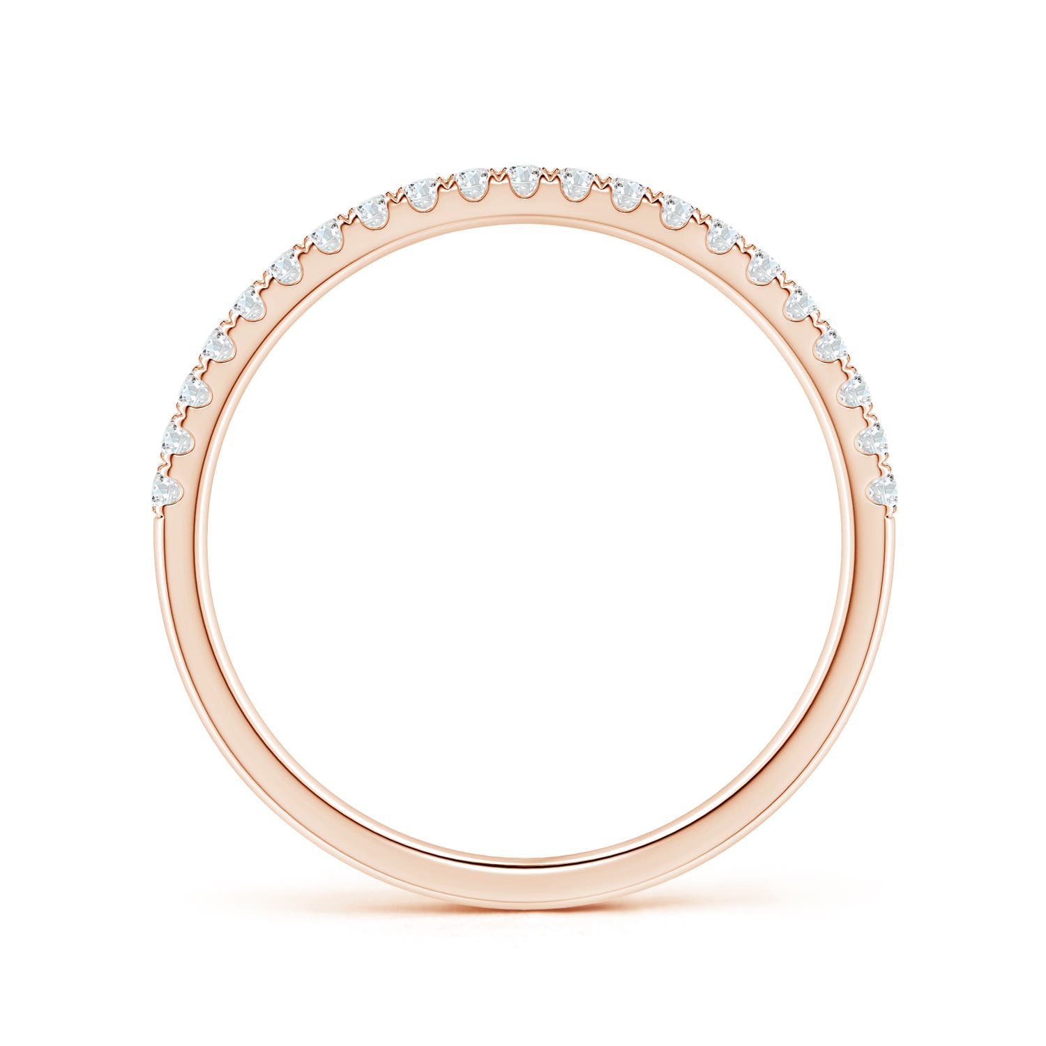 F-G, VS / 0.38 CT / 14 KT Rose Gold