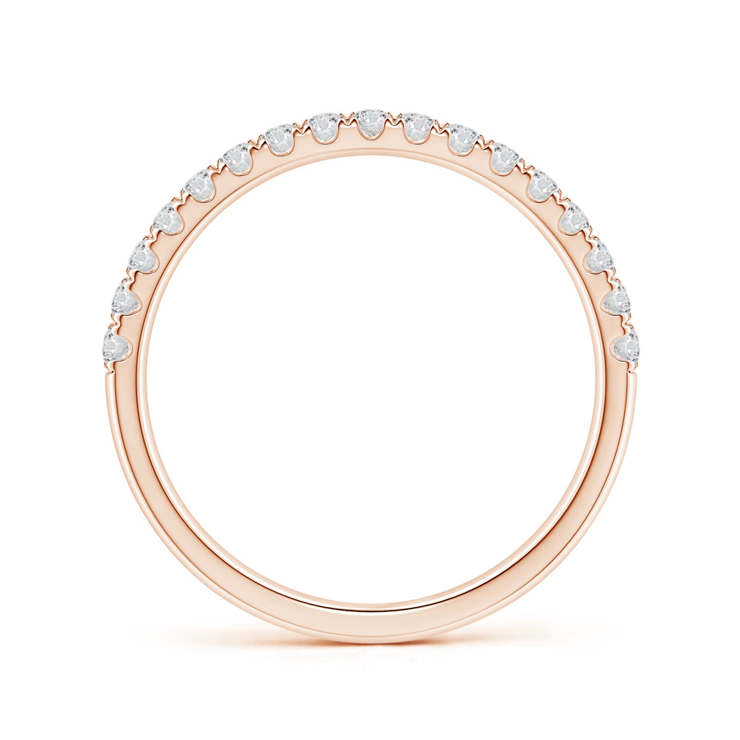 H, SI2 / 0.61 CT / 14 KT Rose Gold