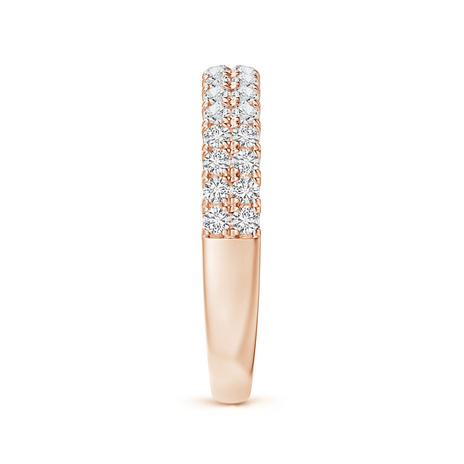 H, SI2 / 0.61 CT / 14 KT Rose Gold