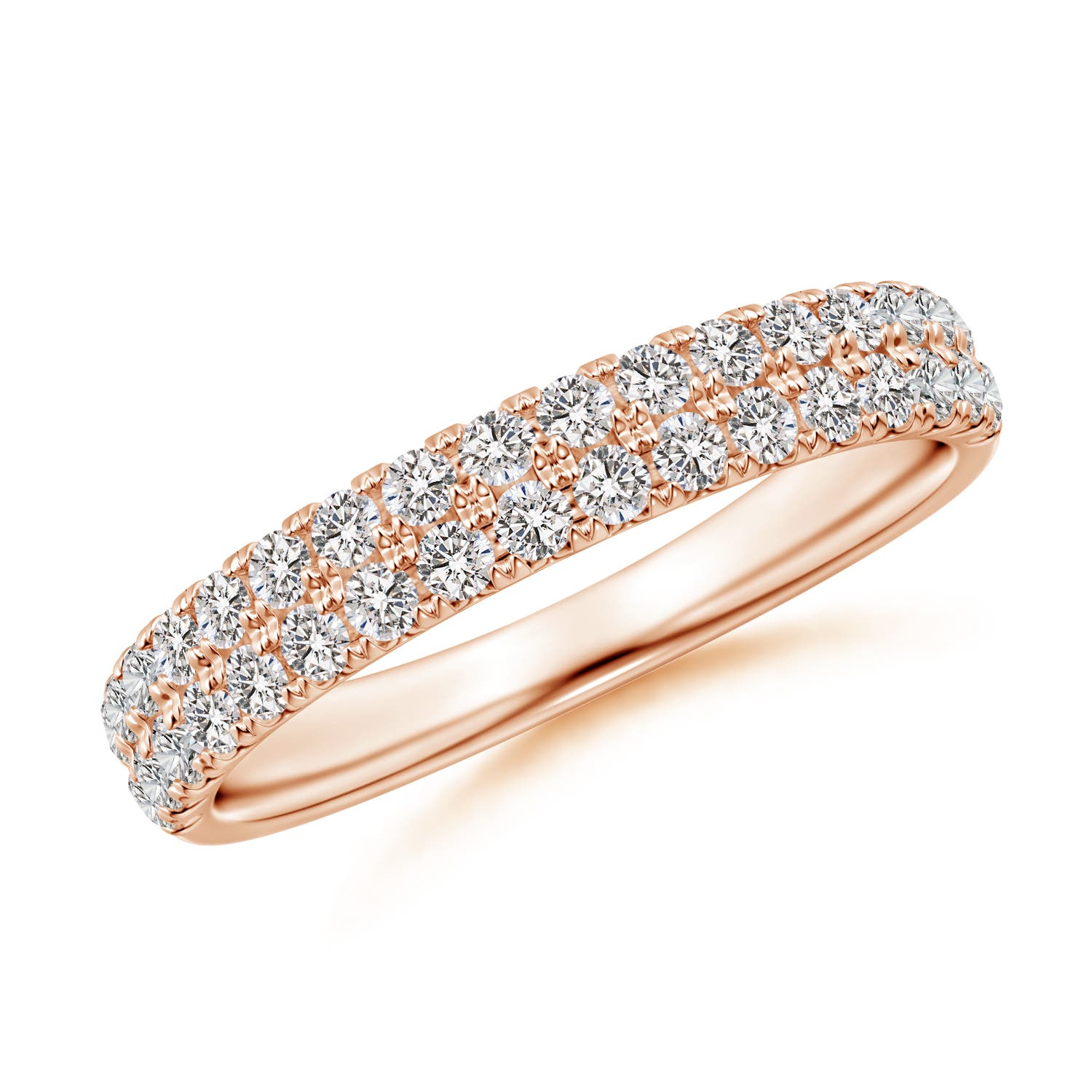 I-J, I1-I2 / 0.61 CT / 14 KT Rose Gold