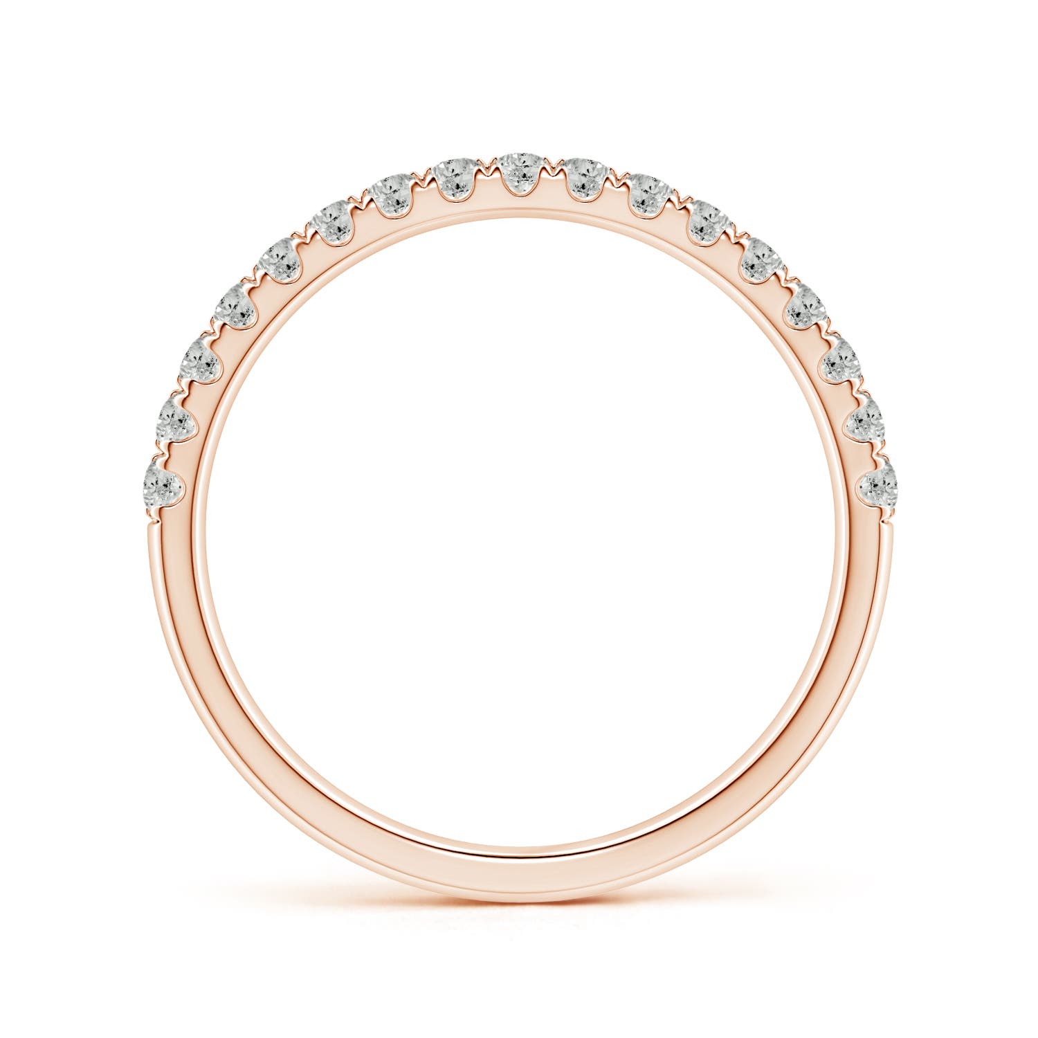 K, I3 / 0.61 CT / 14 KT Rose Gold