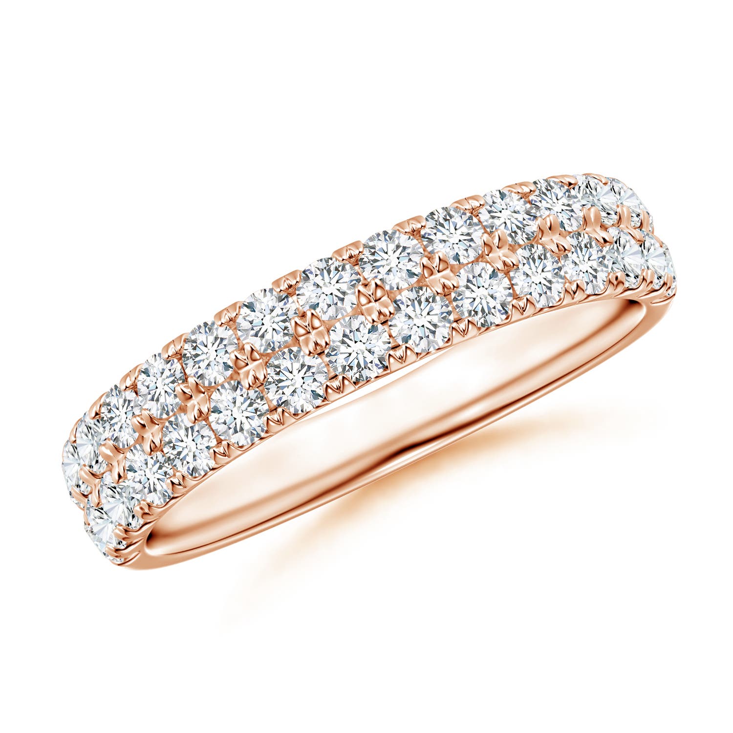 F-G, VS / 1.05 CT / 14 KT Rose Gold