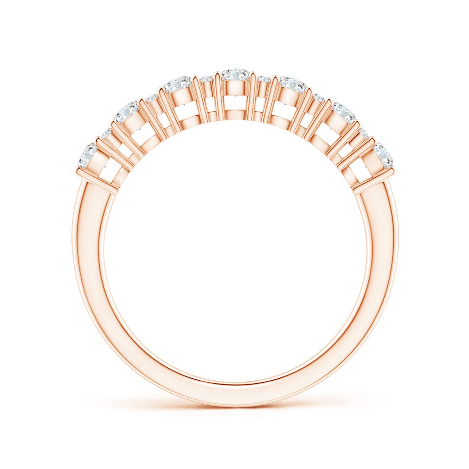 G, VS2 / 0.62 CT / 14 KT Rose Gold