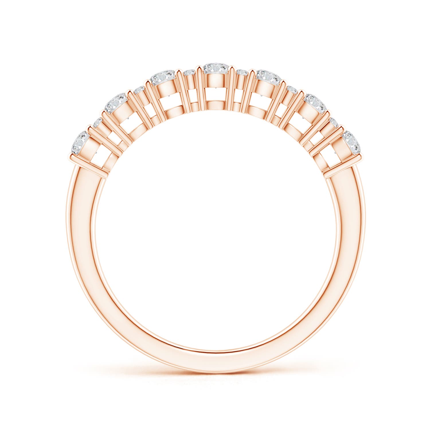 H, SI2 / 0.62 CT / 14 KT Rose Gold