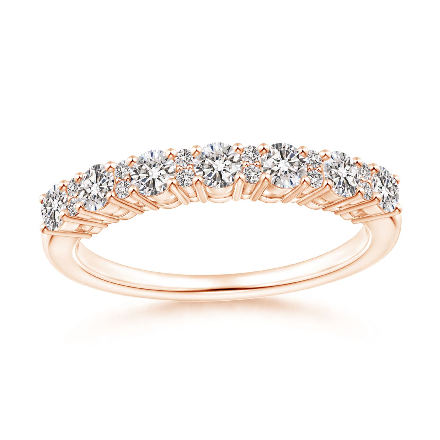 I-J, I1-I2 / 0.62 CT / 14 KT Rose Gold