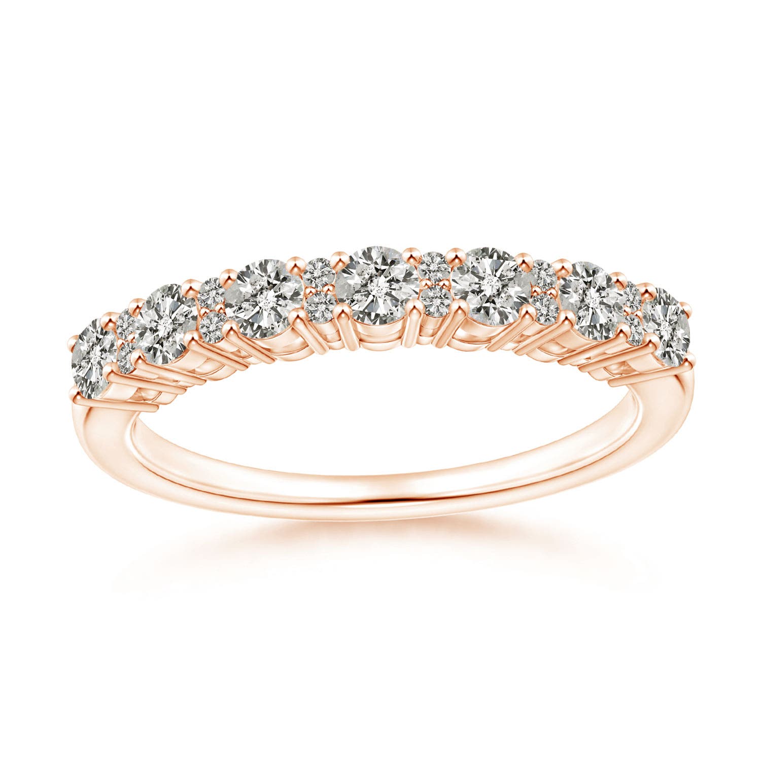 K, I3 / 0.62 CT / 14 KT Rose Gold