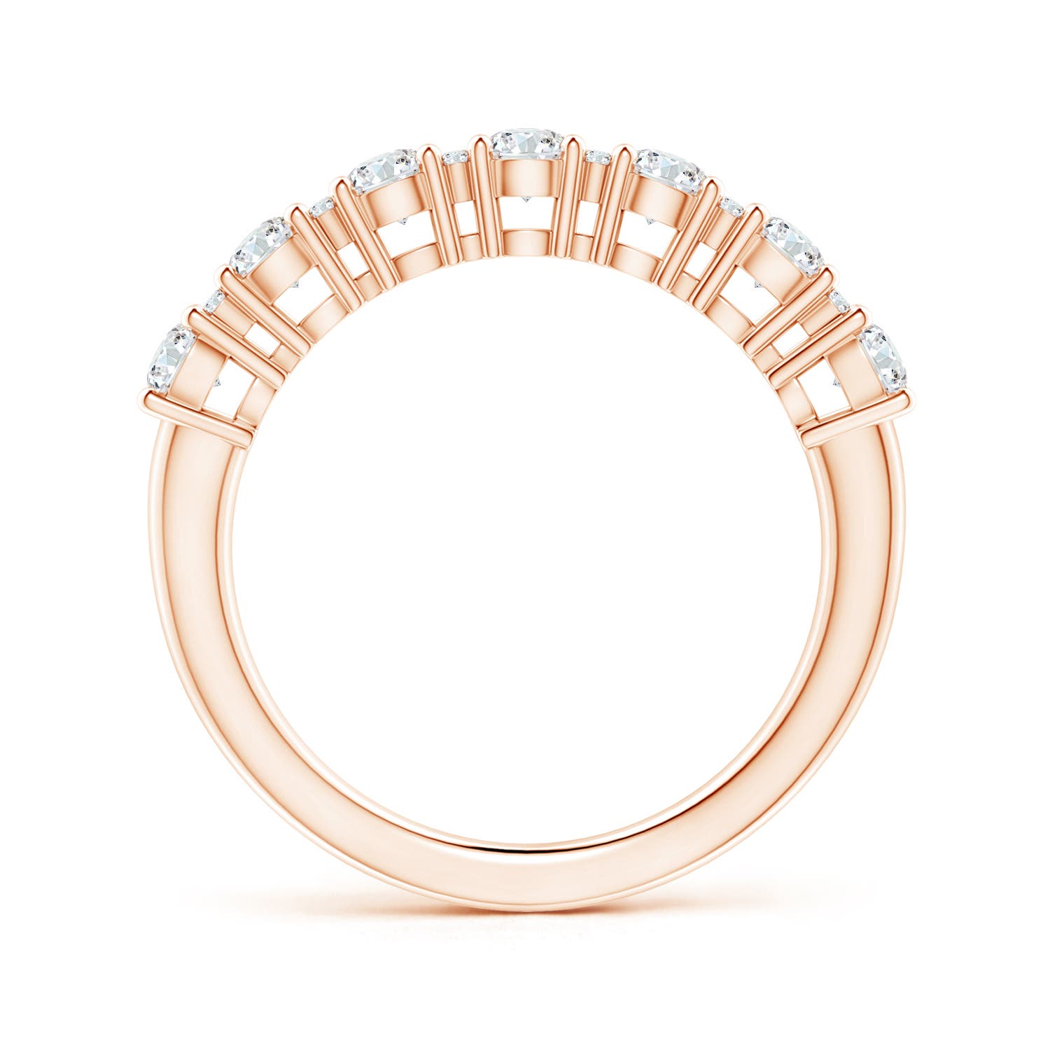 G, VS2 / 0.95 CT / 14 KT Rose Gold