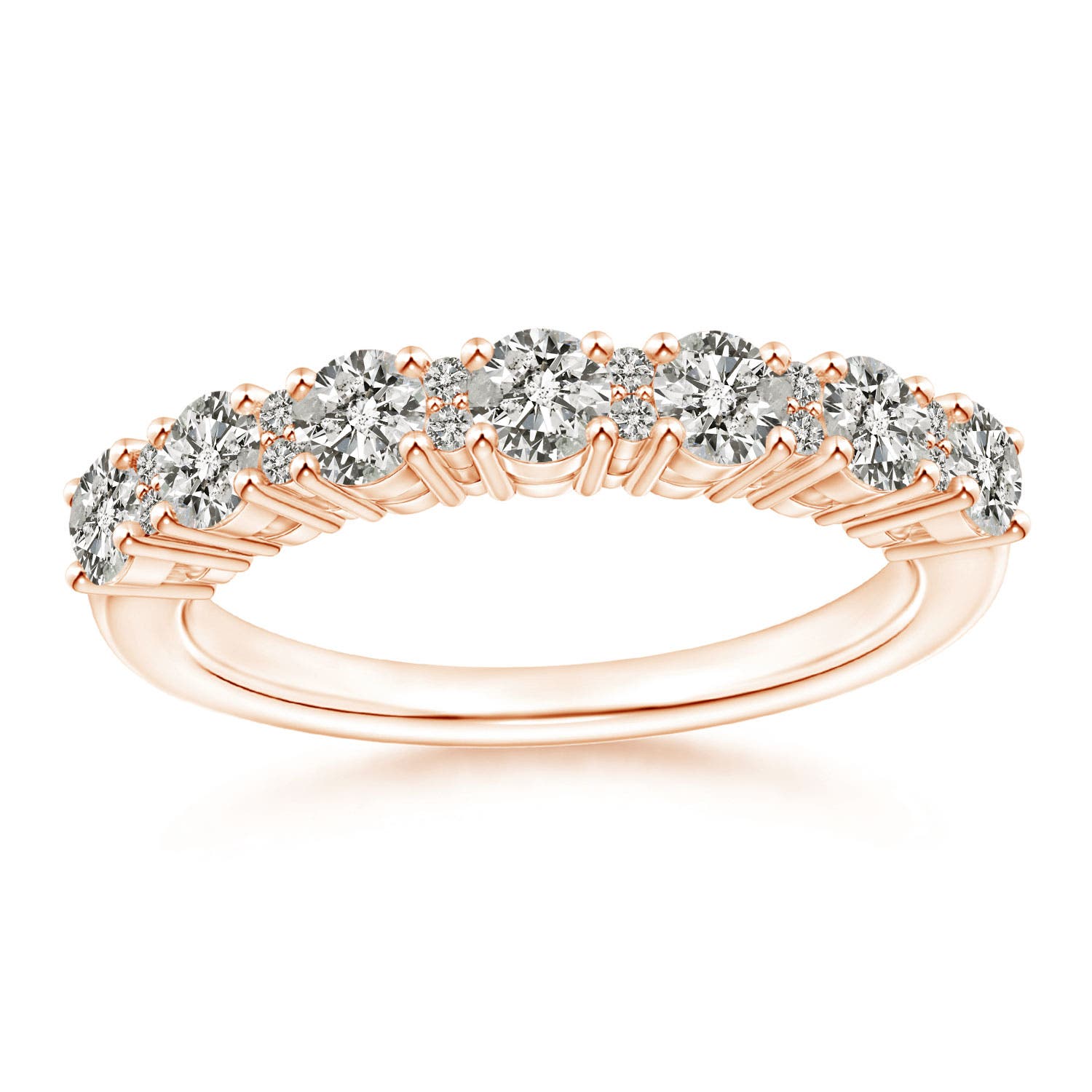 K, I3 / 0.95 CT / 14 KT Rose Gold