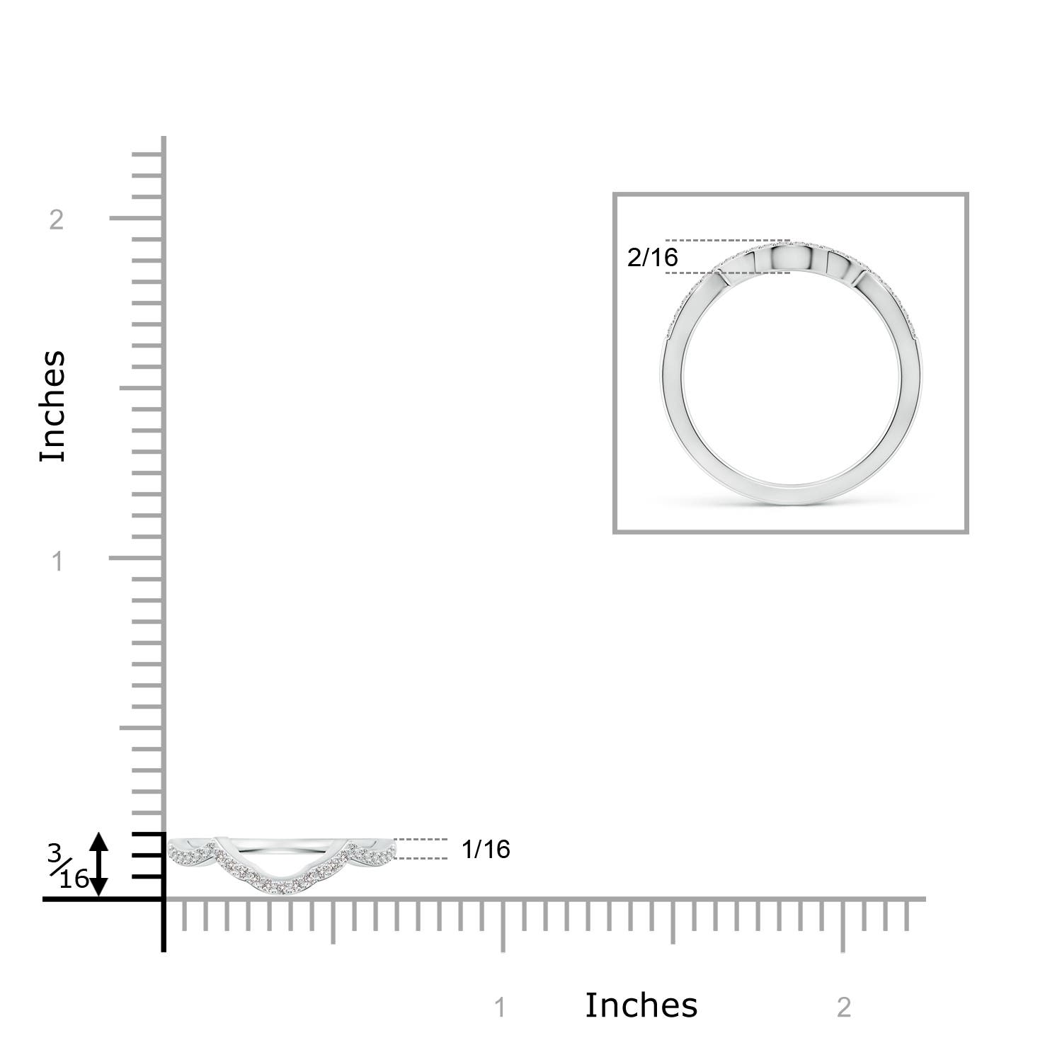 I I1 / 0.13 CT / 14 KT White Gold