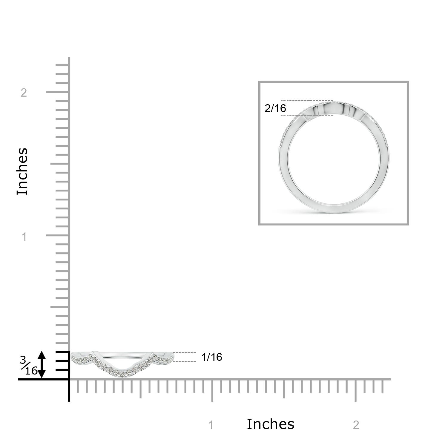 J I2 / 0.18 CT / 14 KT White Gold