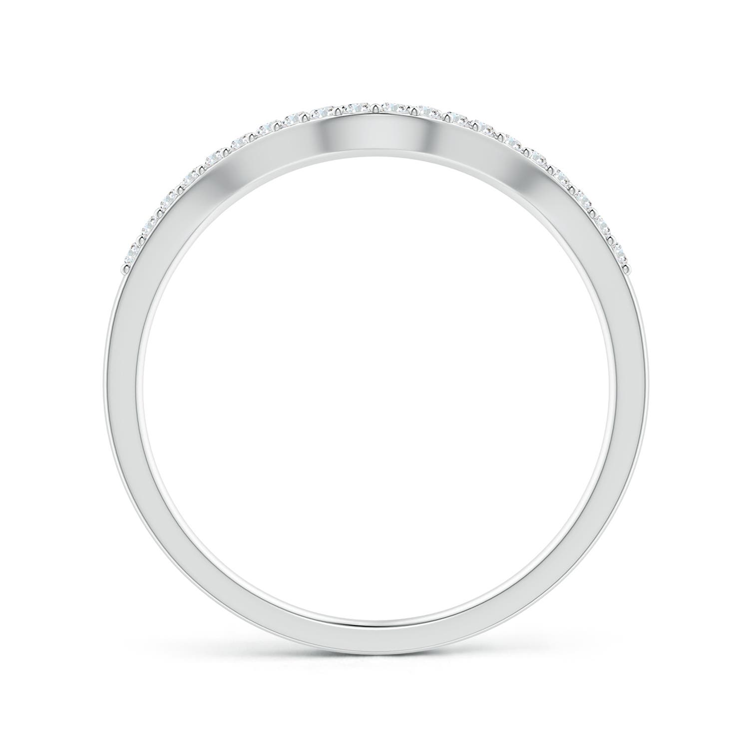 G, VS2 / 0.12 CT / 14 KT White Gold