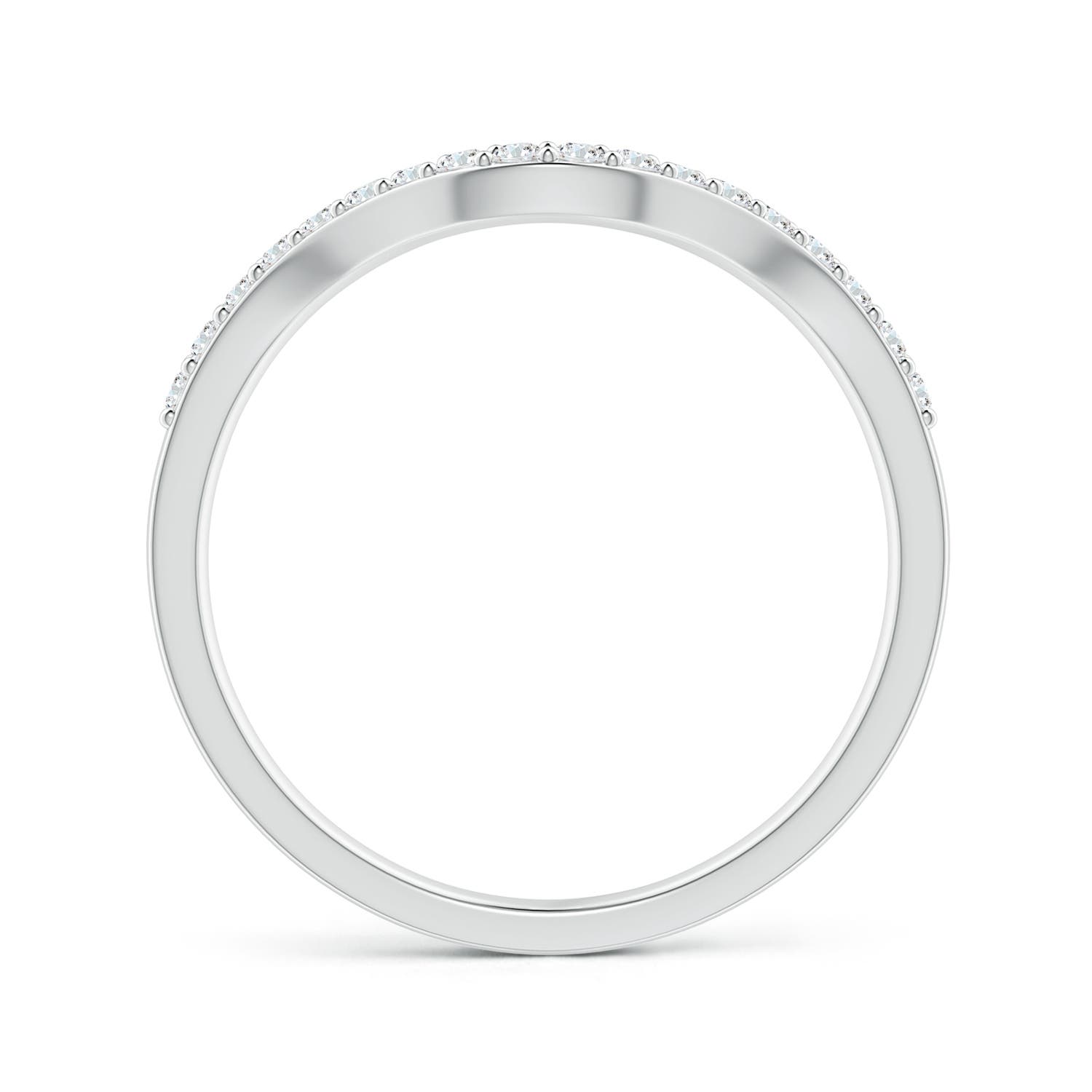 G, VS2 / 0.16 CT / 14 KT White Gold