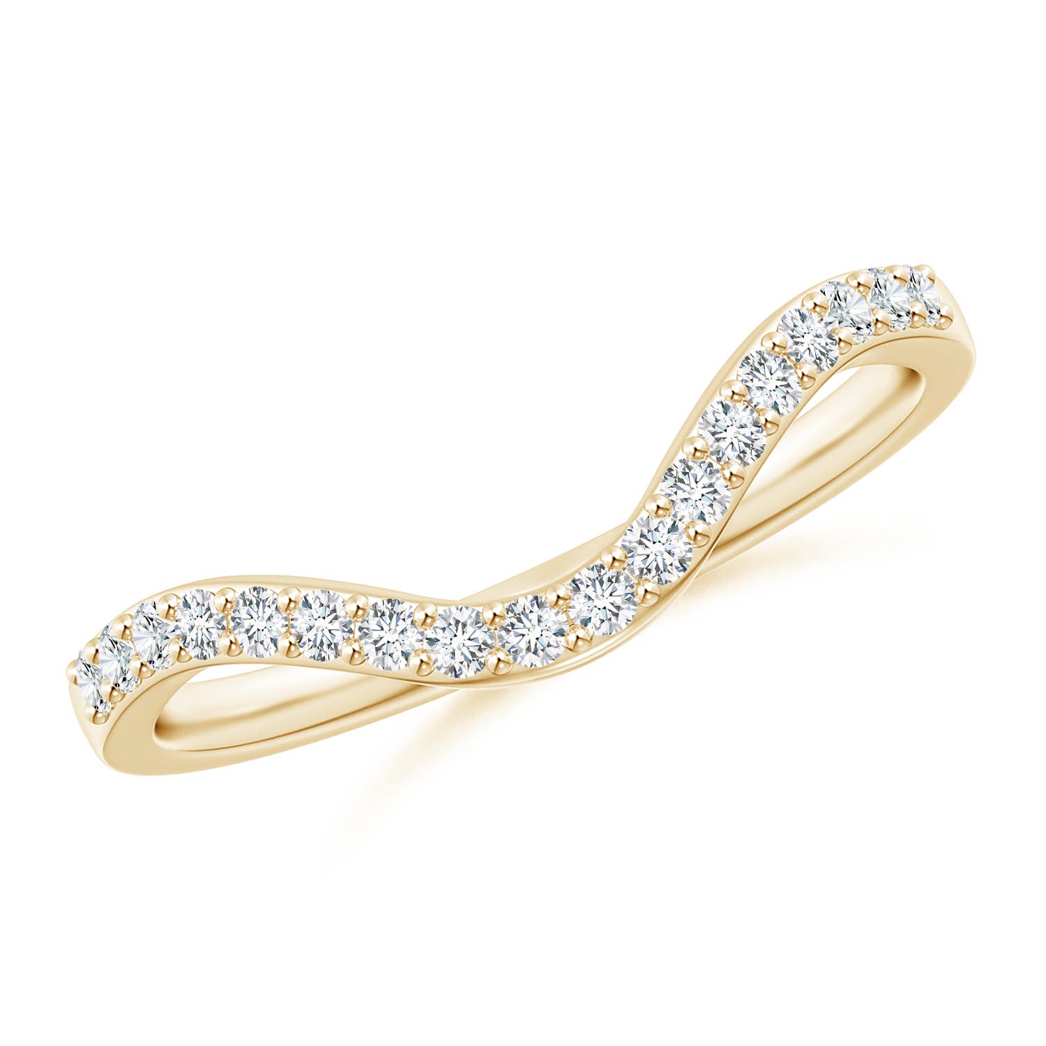 G, VS2 / 0.16 CT / 14 KT Yellow Gold