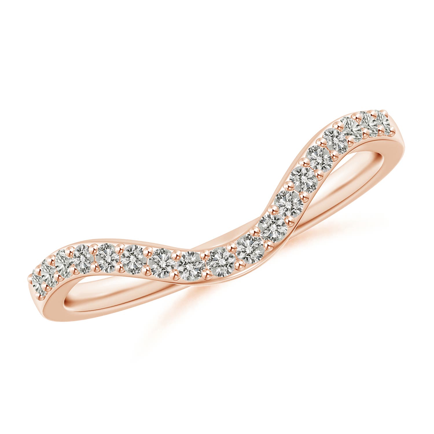 K, I3 / 0.16 CT / 14 KT Rose Gold