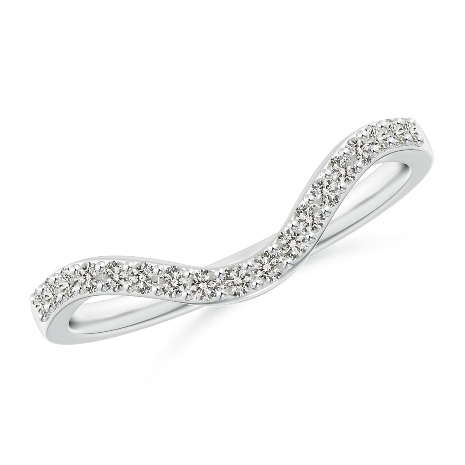 K, I3 / 0.16 CT / 14 KT White Gold