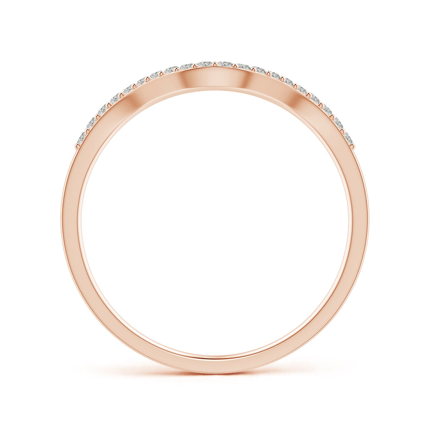 K, I3 / 0.1 CT / 14 KT Rose Gold