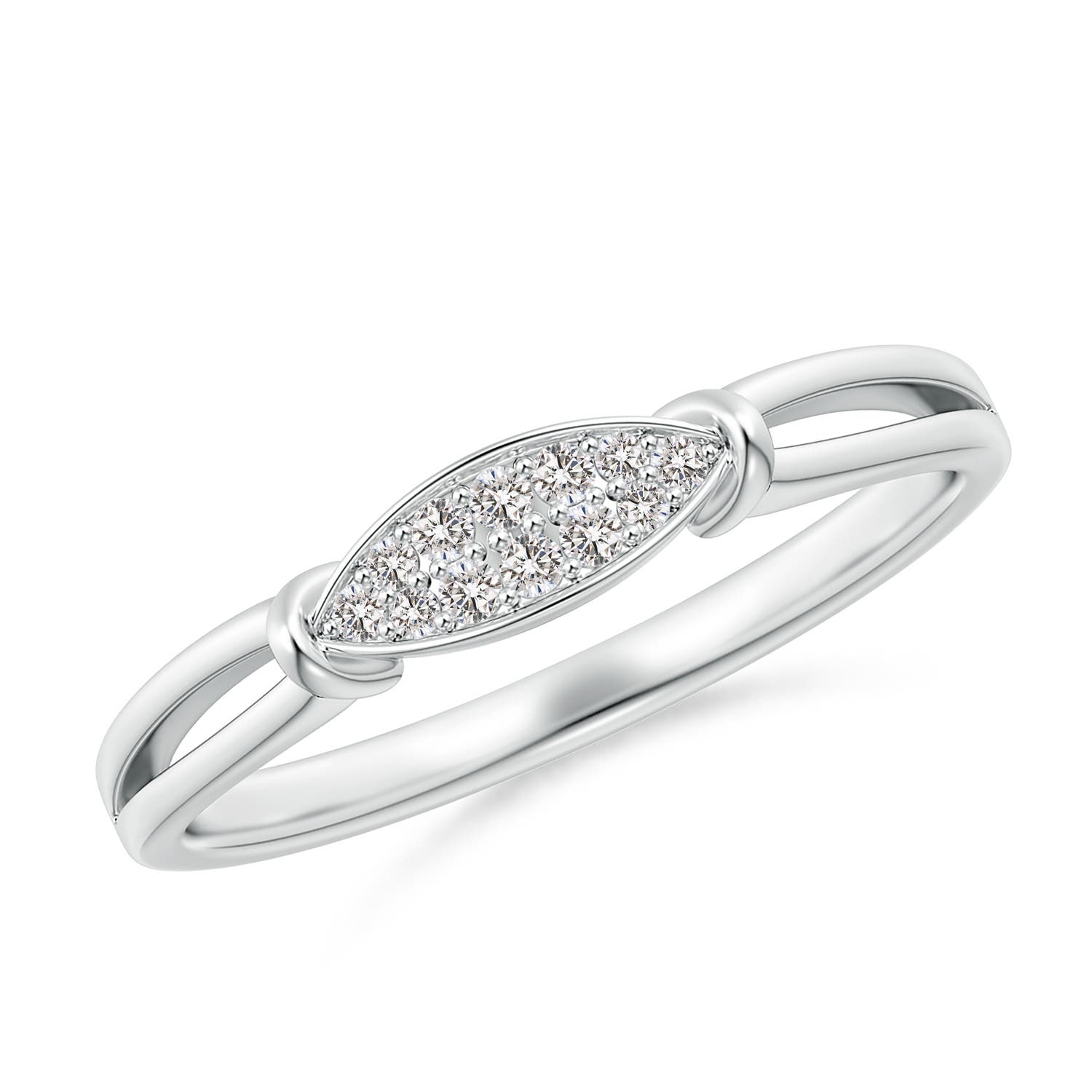 I-J, I1-I2 / 0.06 CT / 14 KT White Gold