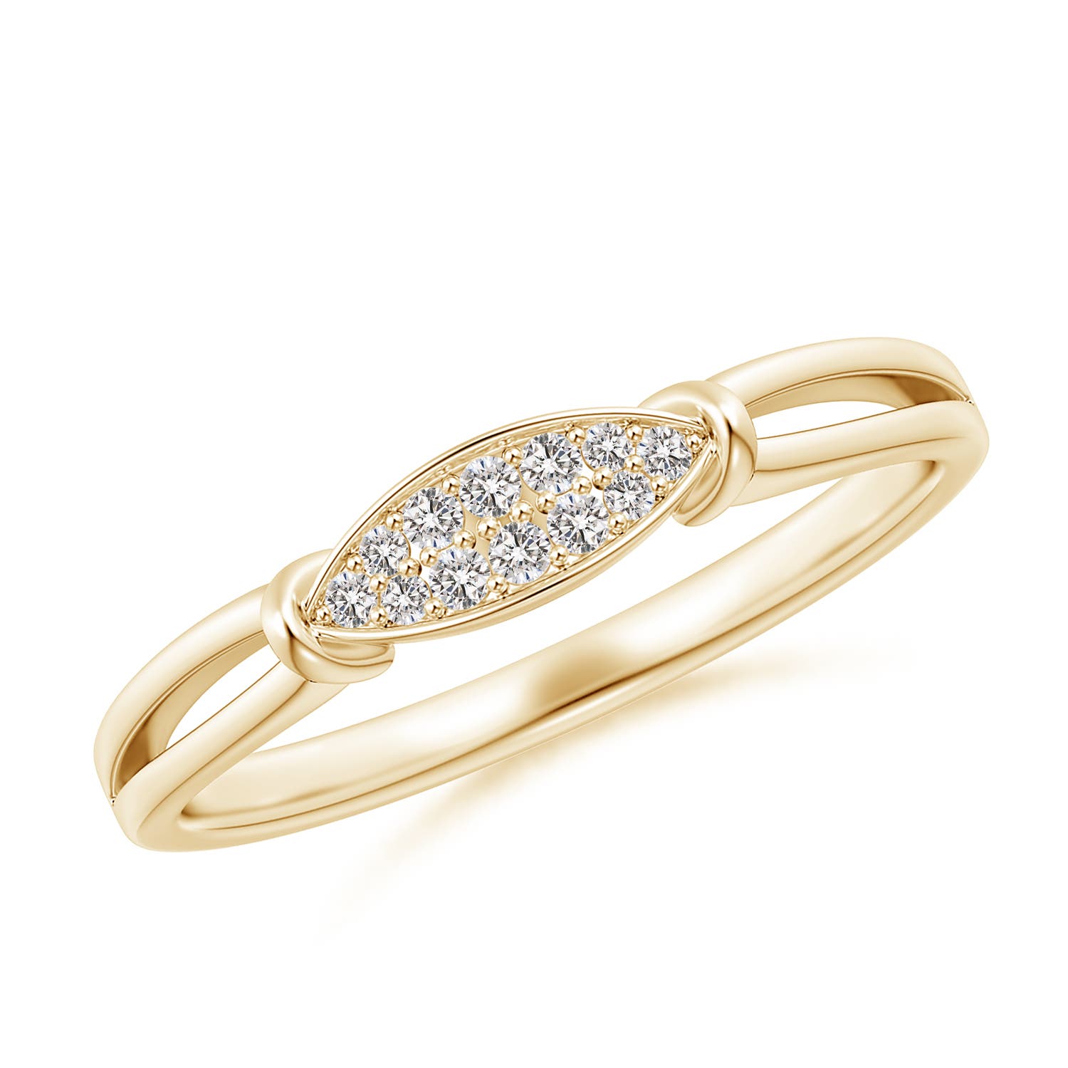 I-J, I1-I2 / 0.06 CT / 14 KT Yellow Gold