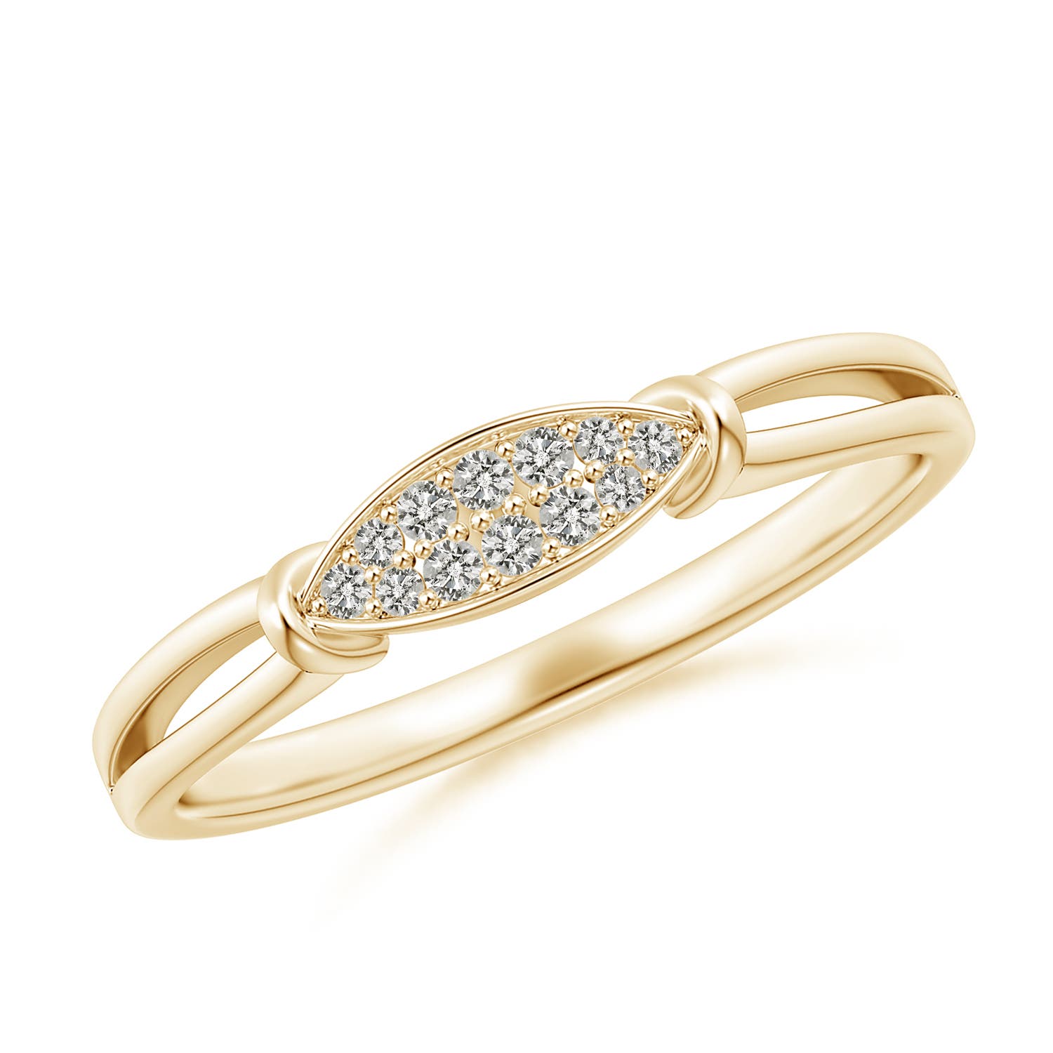 K, I3 / 0.06 CT / 14 KT Yellow Gold