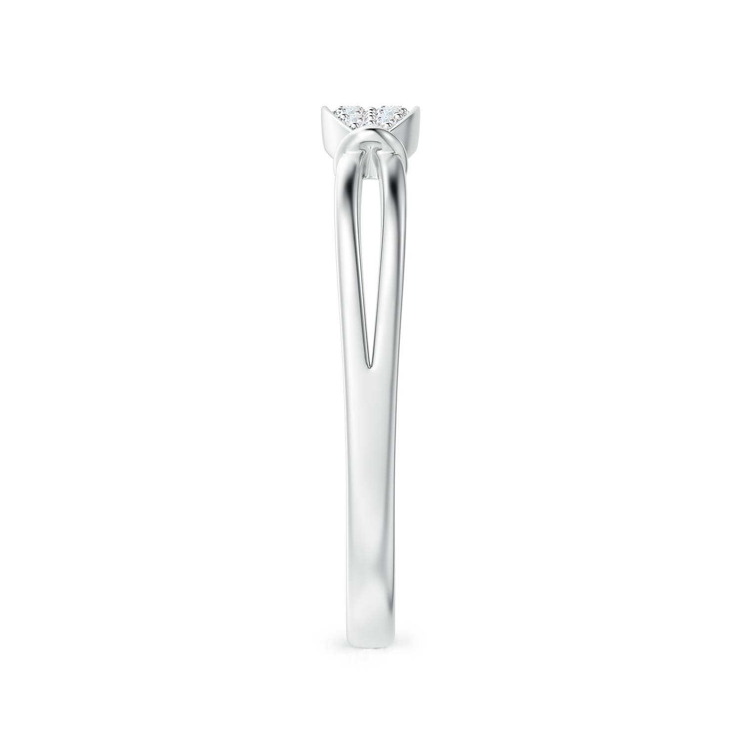 G, VS2 / 0.1 CT / 14 KT White Gold