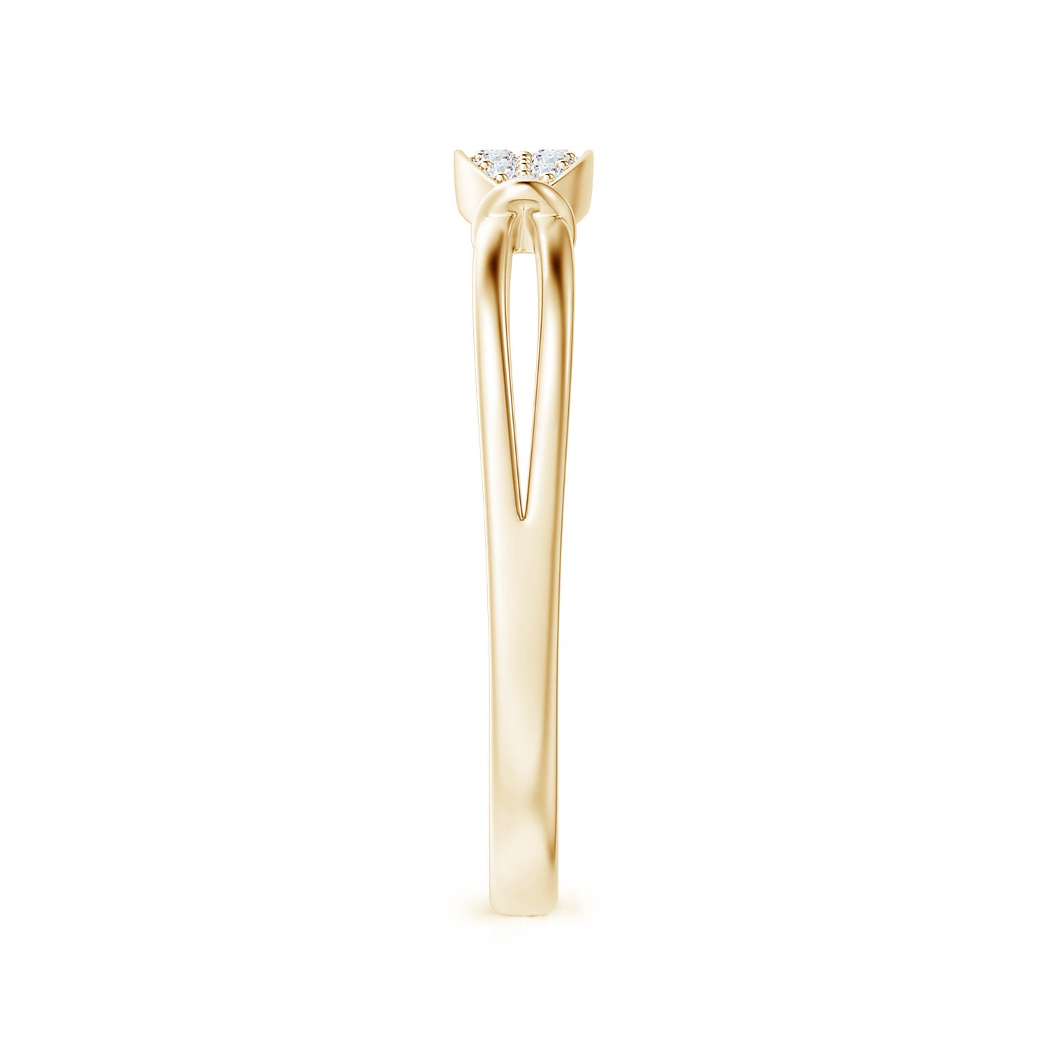 G, VS2 / 0.1 CT / 14 KT Yellow Gold