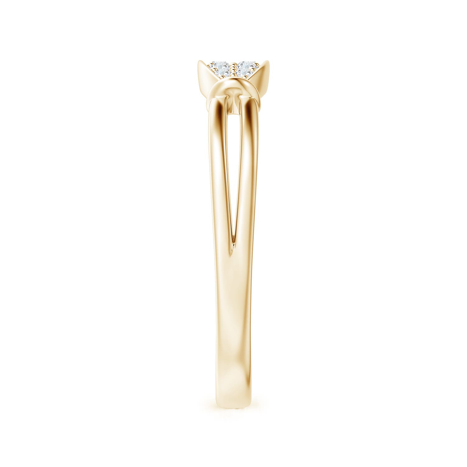 G, VS2 / 0.15 CT / 14 KT Yellow Gold